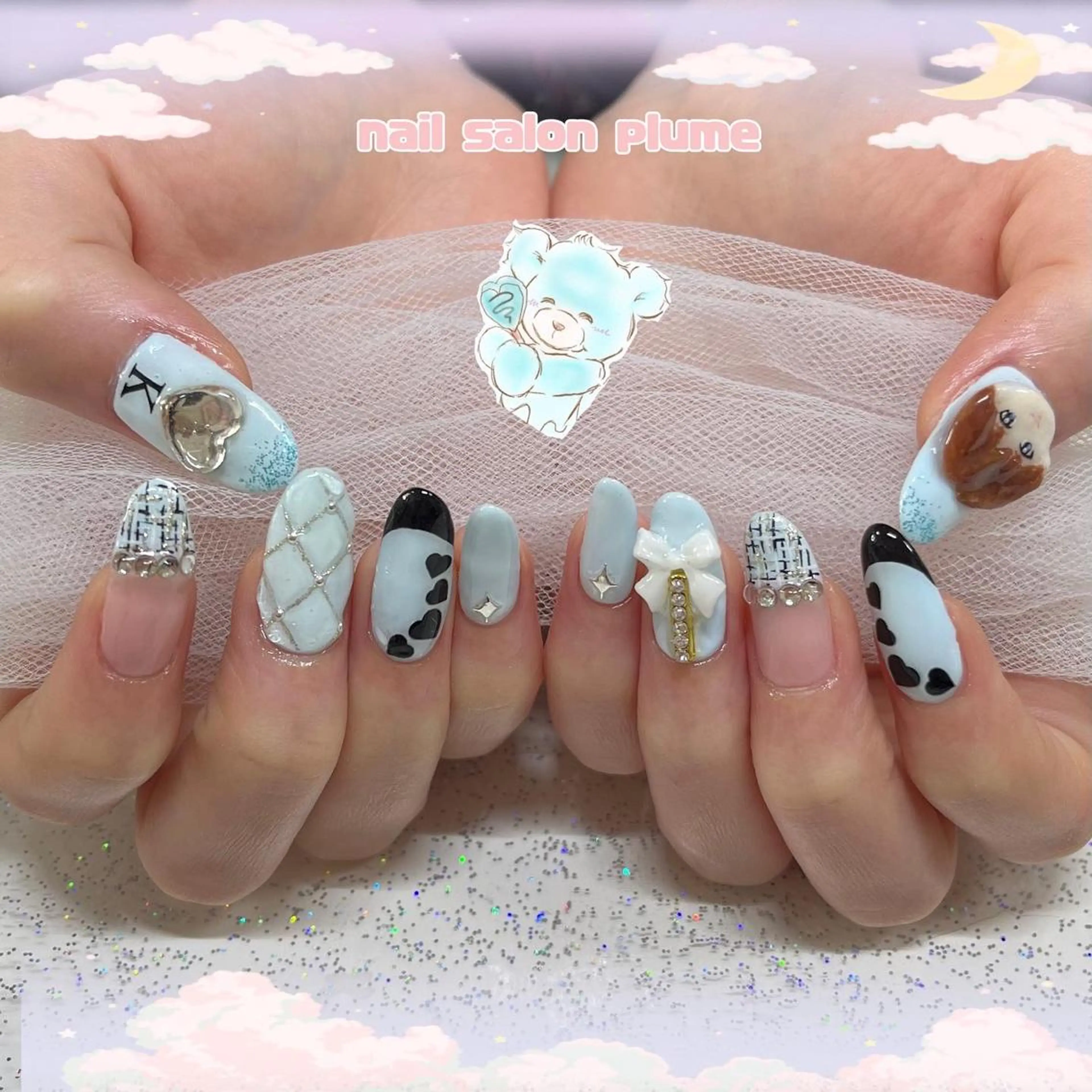 ネイル ハンドネイル plume nail ☆韓国ネイルのネイルデザイン