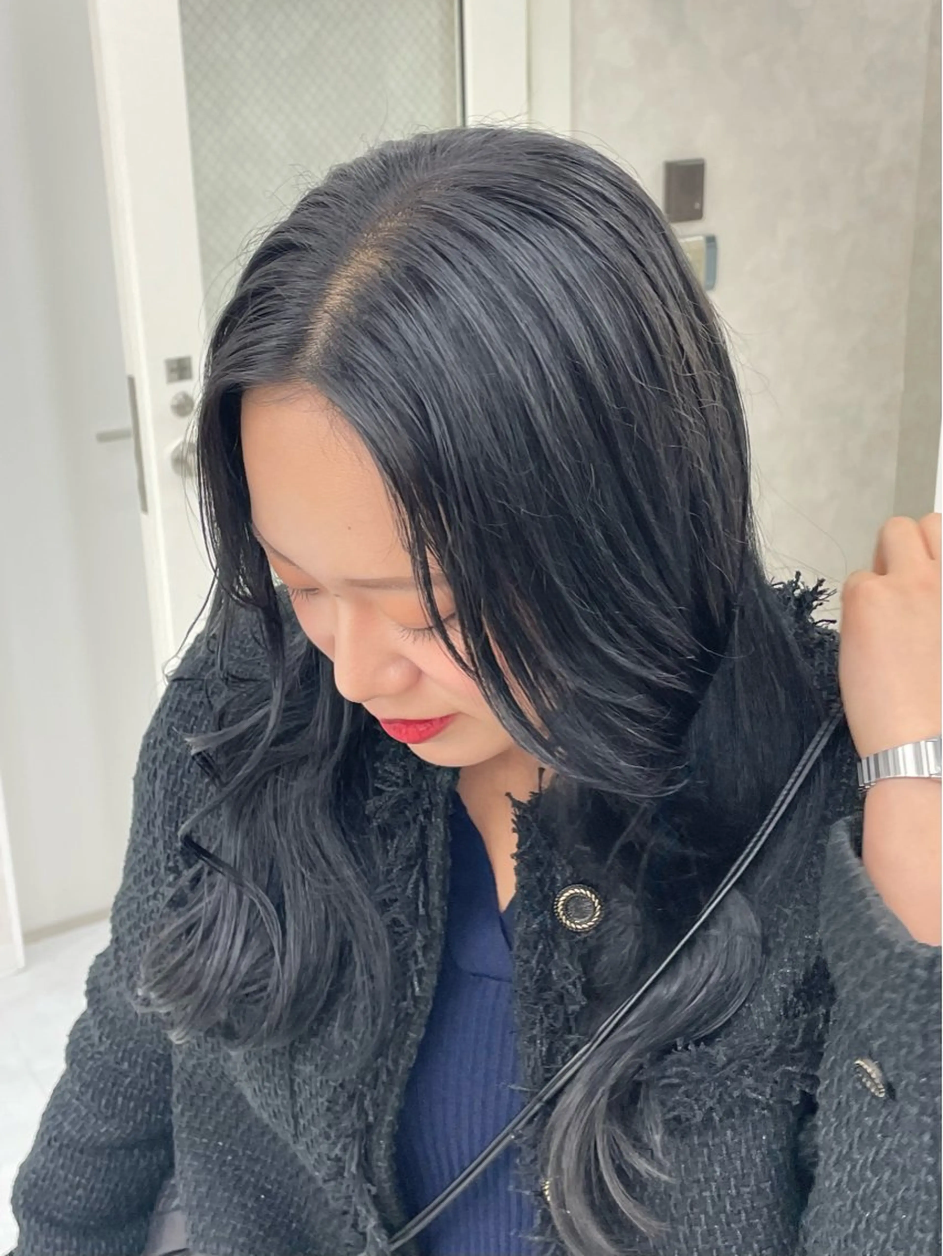 カラー KAHO 大阪カラーモデル募集のヘアスタイル