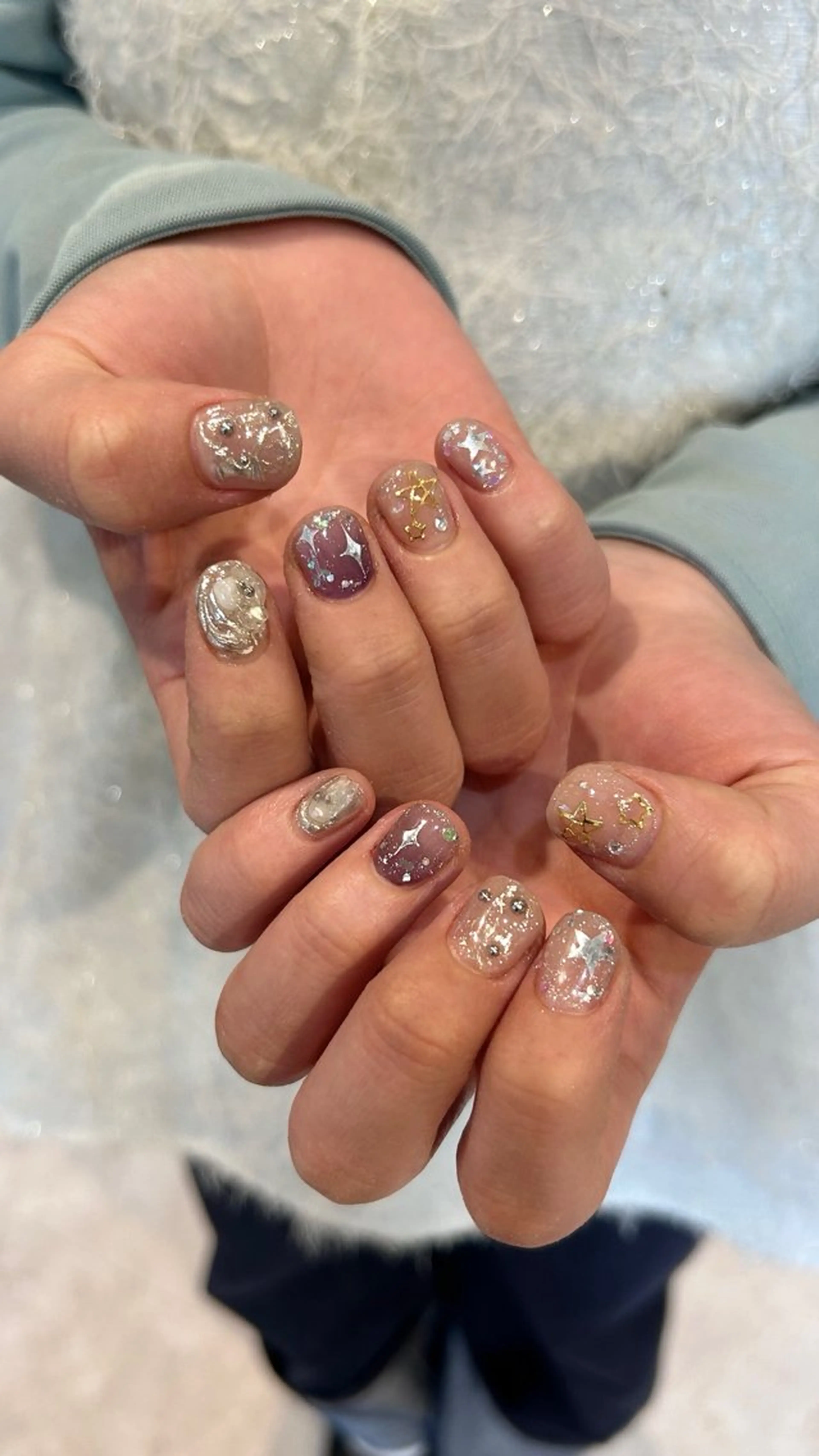 ネイル ハンドネイル 透明感カラー/ネイル COCORO 🎀のヘアスタイル