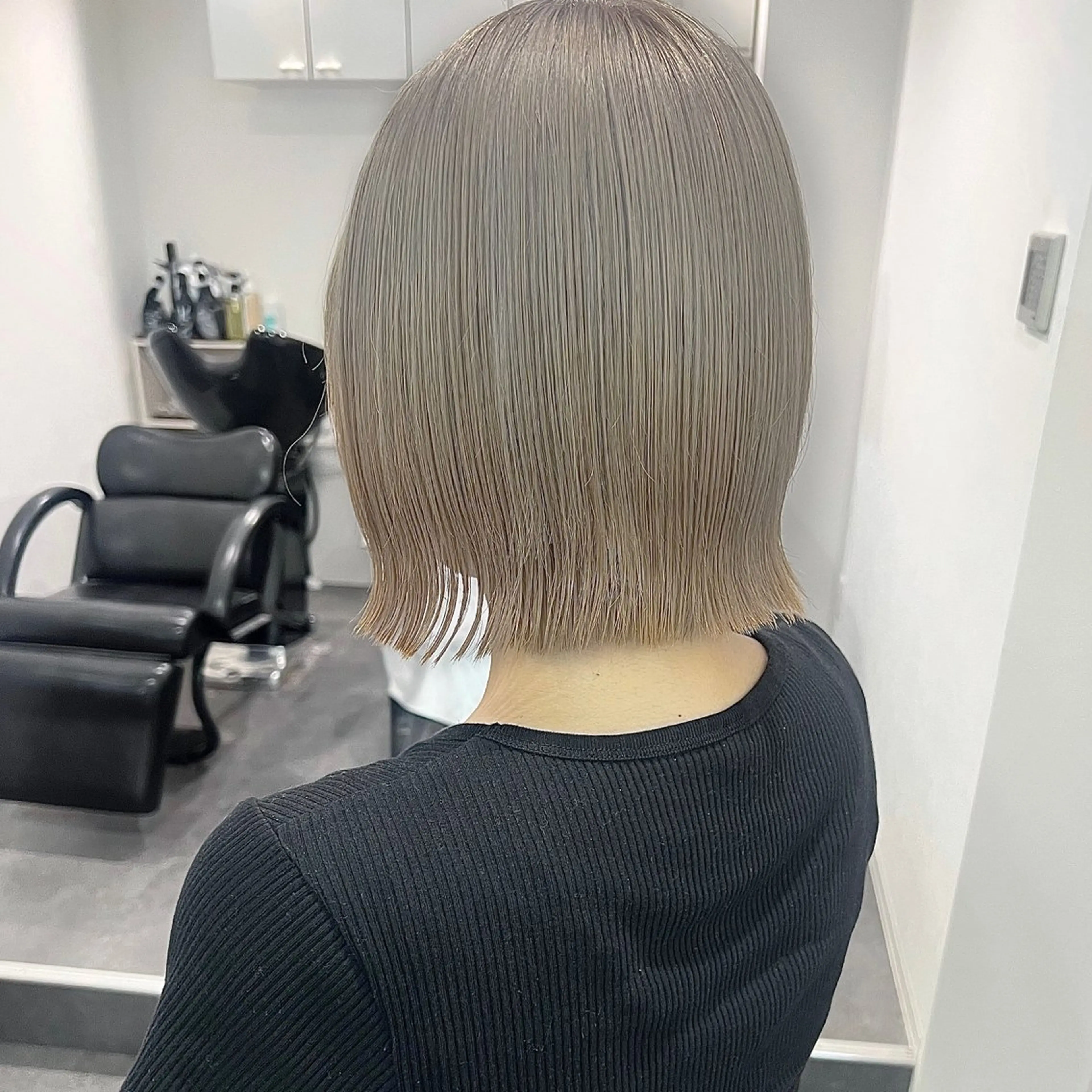 ミディアム カラー カット ヘアカラー トリートメント 梅田/韓国ヘア/ エクステ🤖ヒナのヘアスタイル