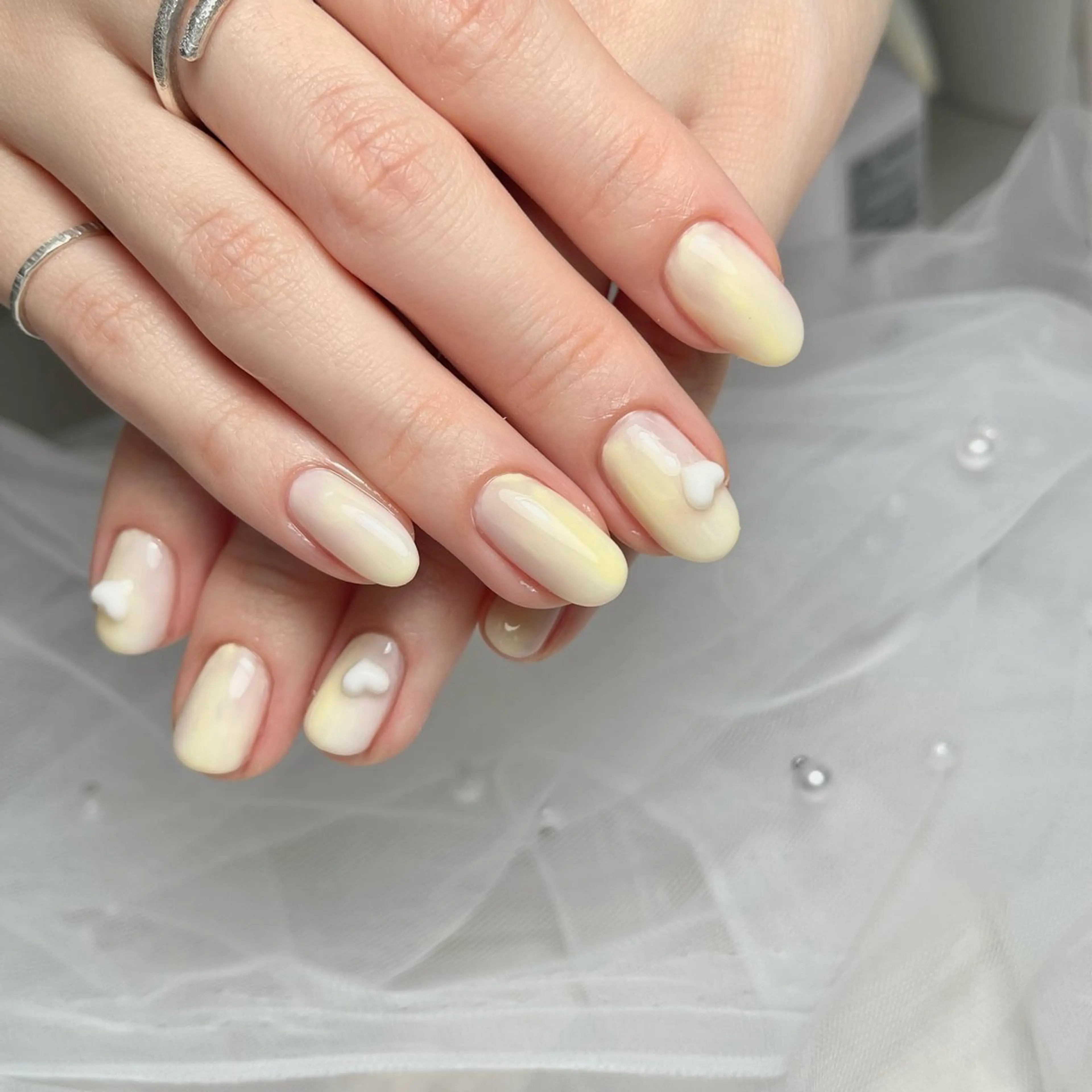 ネイル 韓国ネイル シンプルネイル ワンホンネイル ハンドネイル RE SALONのネイルデザイン