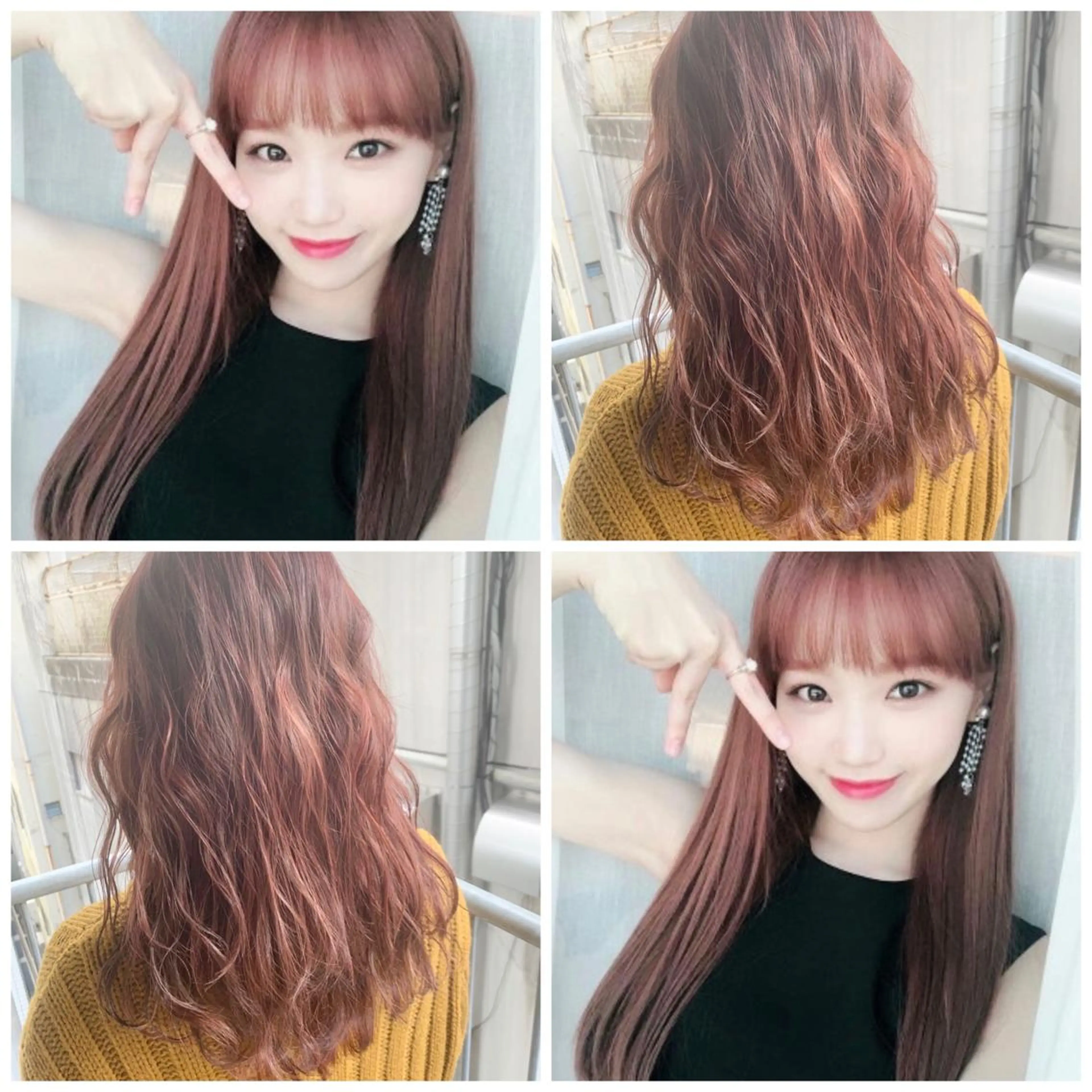 ミディアム 当日予約OK💐社長 💐完全個室美容室のヘアスタイル