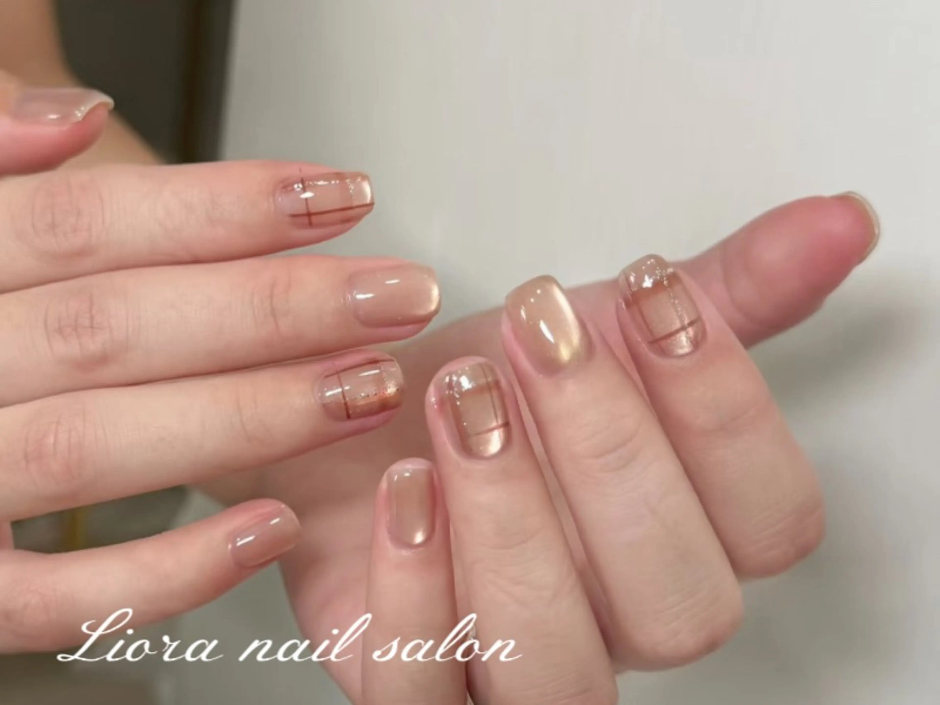 ネイル チークネイル フットネイル フレンチネイル ジェルネイル ガーリー ハンドネイル Liora ネイルサロン所属・Liora nail salonのネイルデザイン