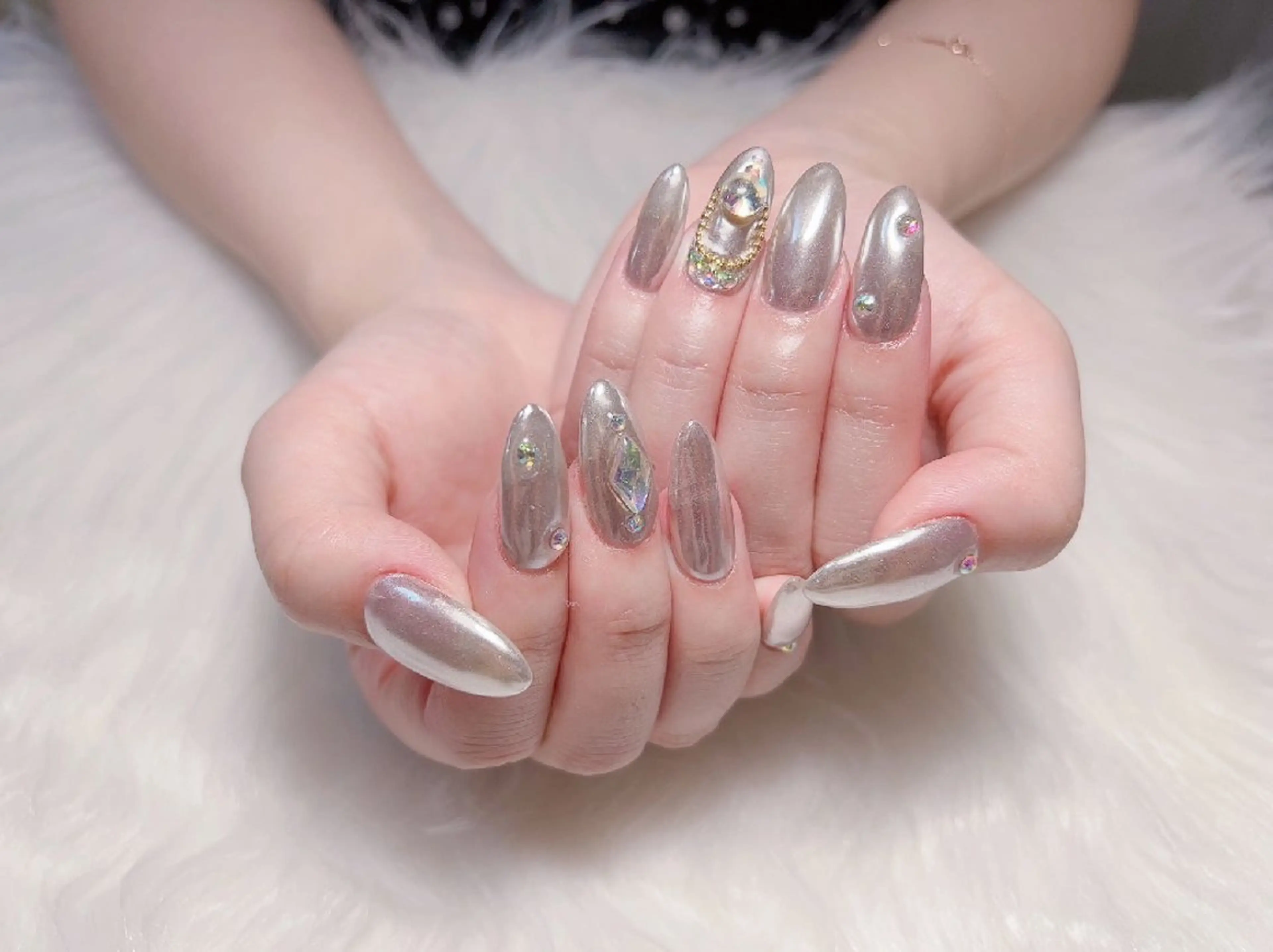 ネイル 🎀Yumi✨ 長さ出し専門のネイルデザイン