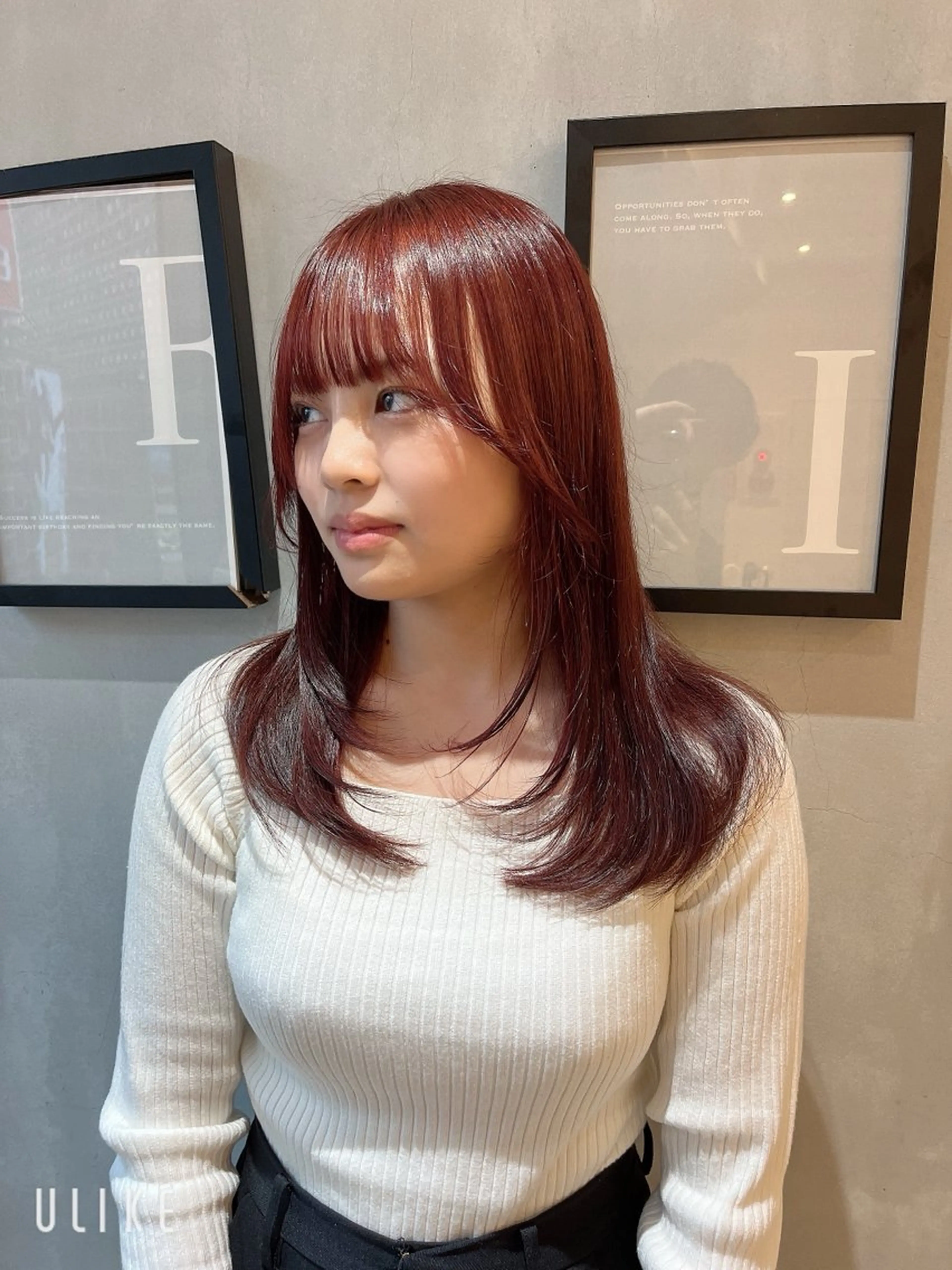 ミディアム 韓国風ヘア レイヤーカット カット トリートメント 池袋/限定メニュー TAISHIのヘアスタイル