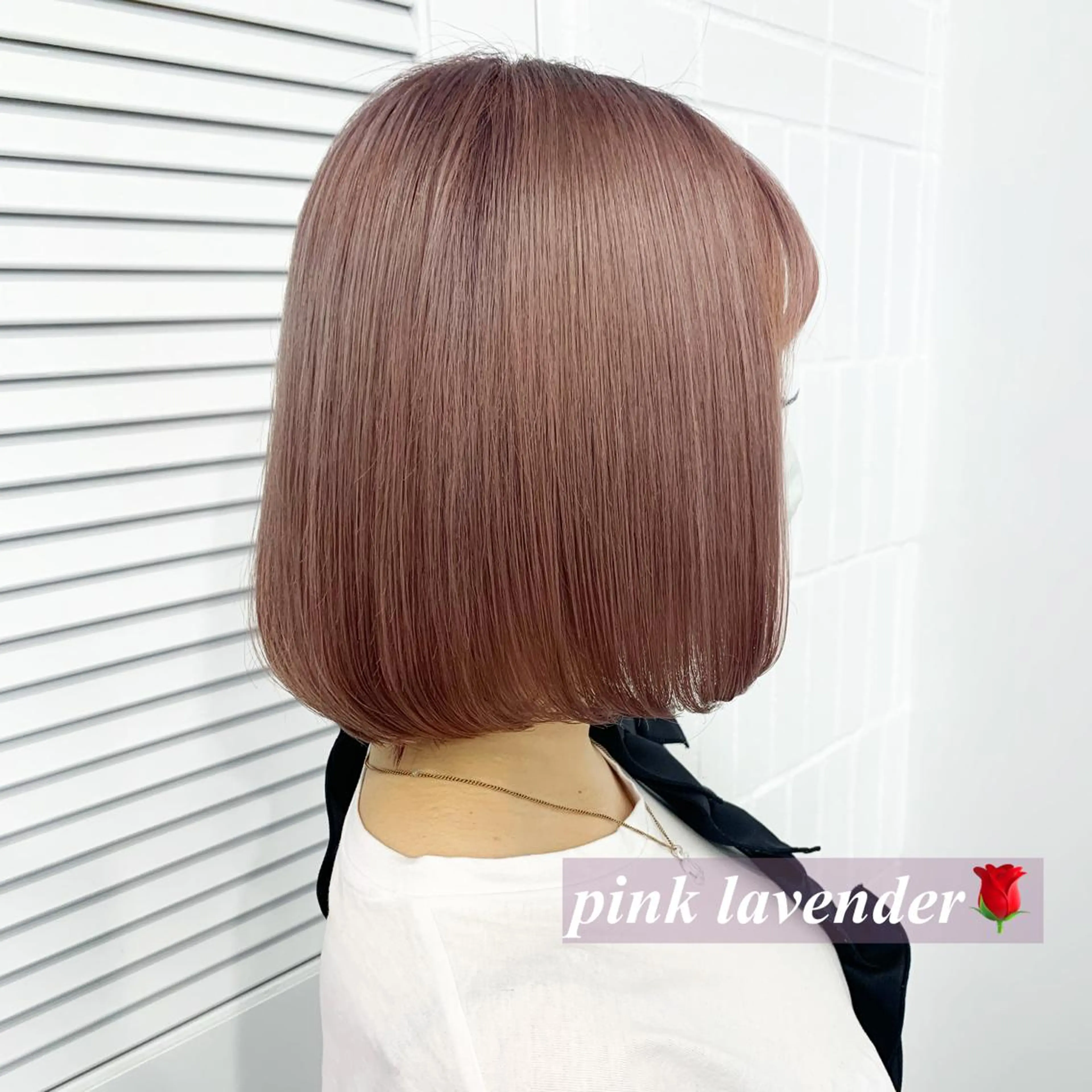 ミディアム カラー ヘアアレンジ カット ヘアカラー トリートメント レイヤー×グレージュ /ピンク🩷mioのヘアスタイル