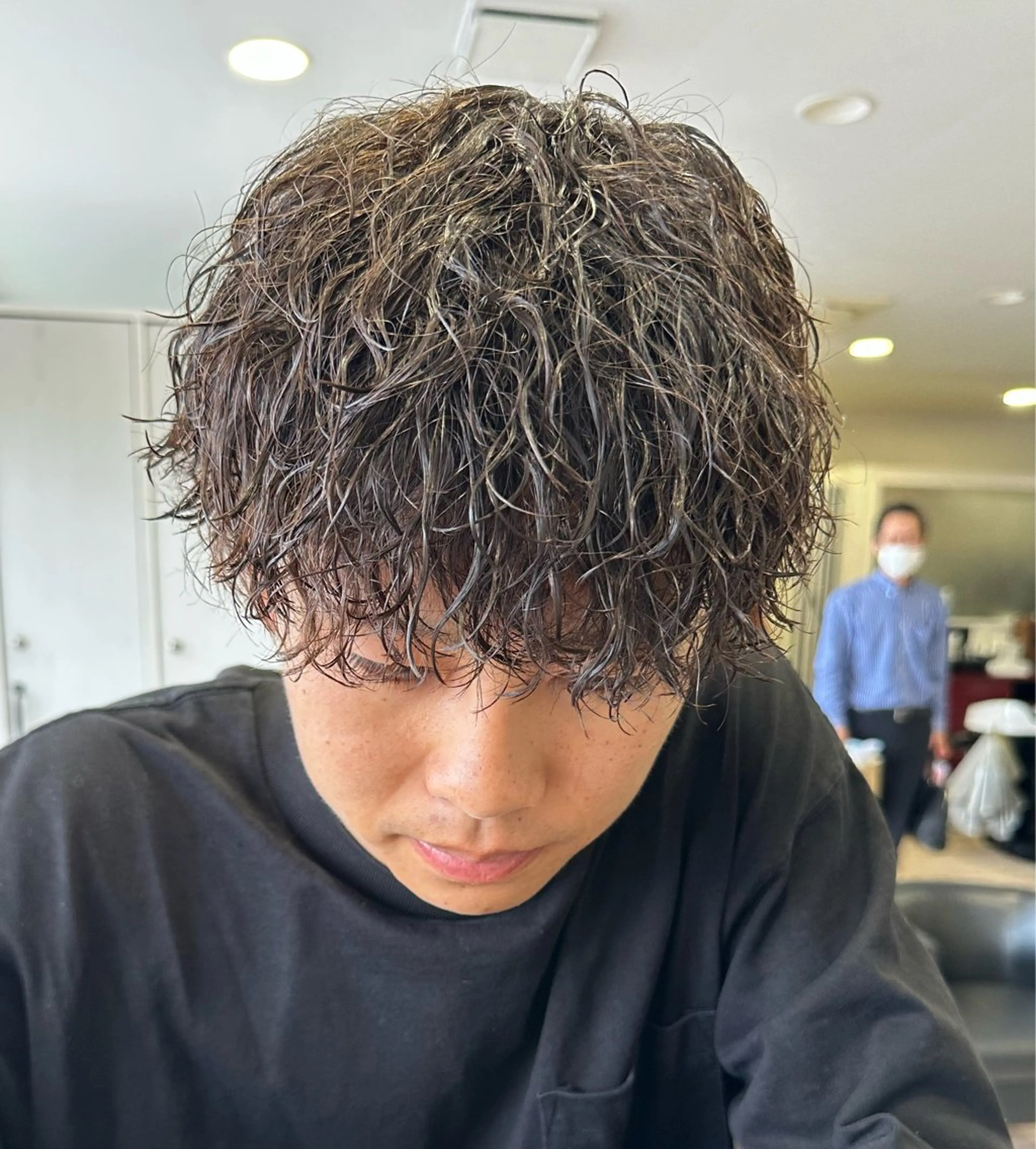 カット✖️ツイストスパラルパーマ（スパイラル強め❗️）の写真