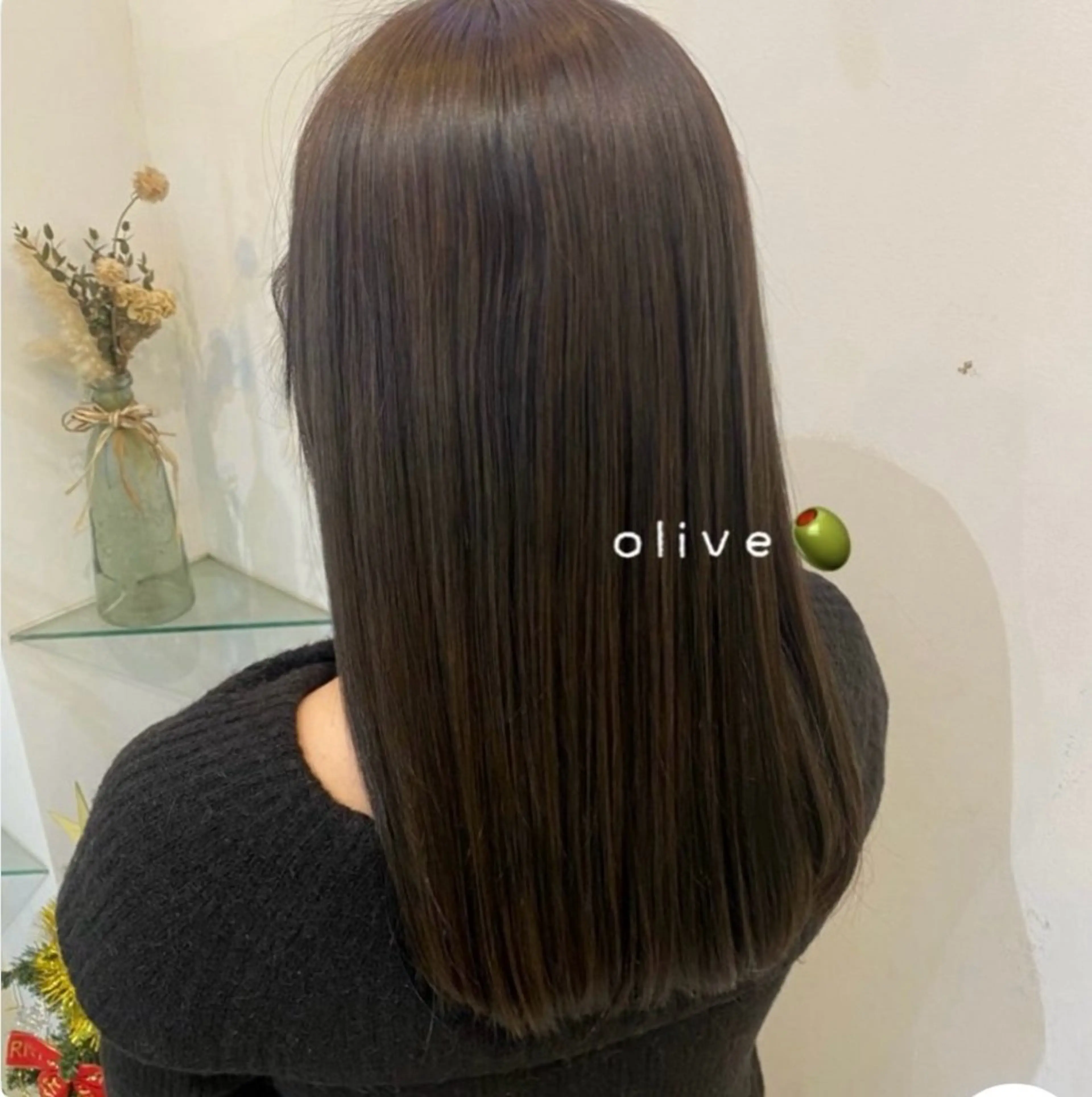 ロング カラー カット ヘアカラー トリートメント 透明感カラー🧁🩰 🫧仲松良菜🎀のヘアスタイル