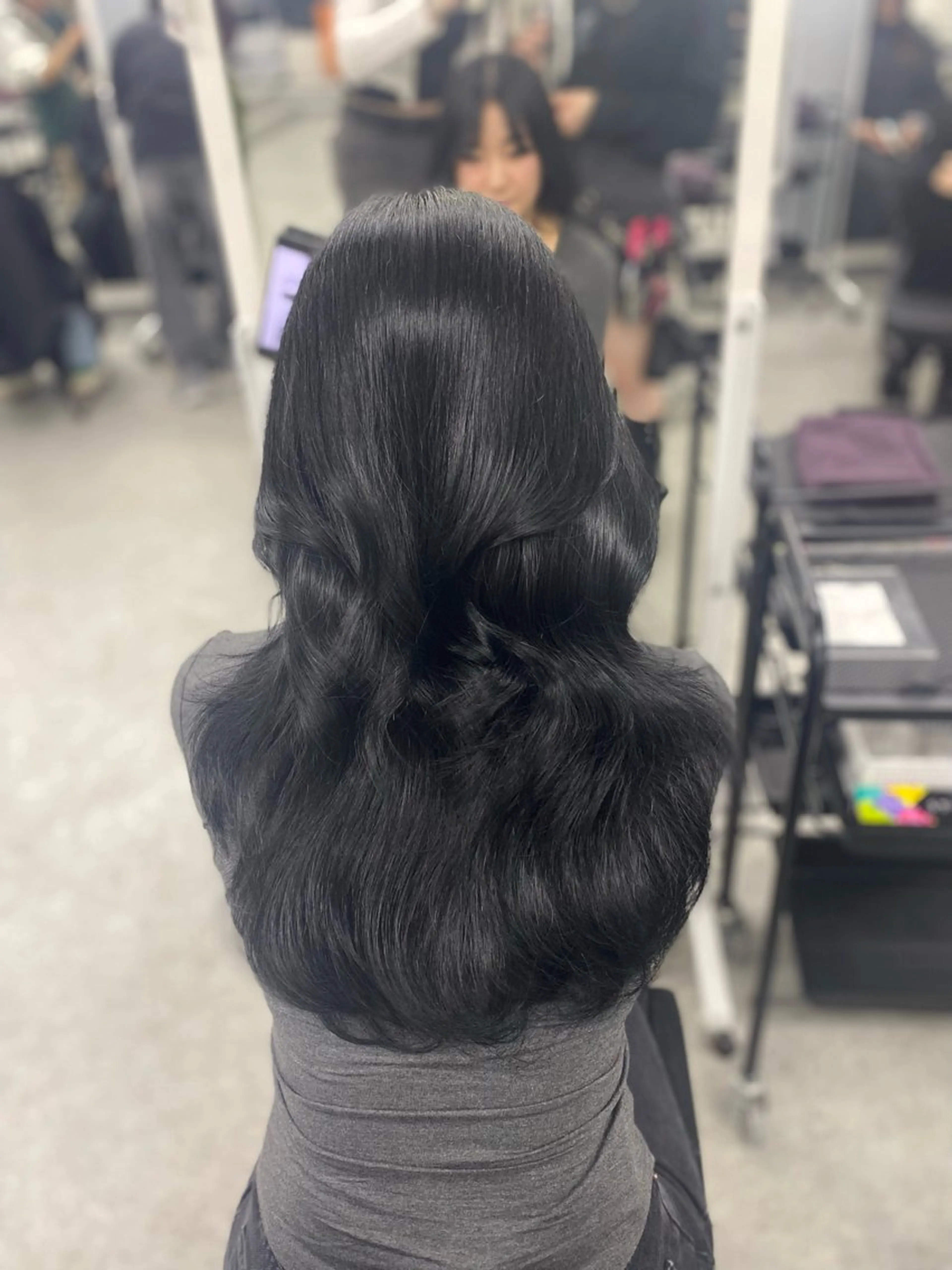 カラー ヘアカラー トリートメント 韓国風hair🖤 Maria🖤のヘアスタイル