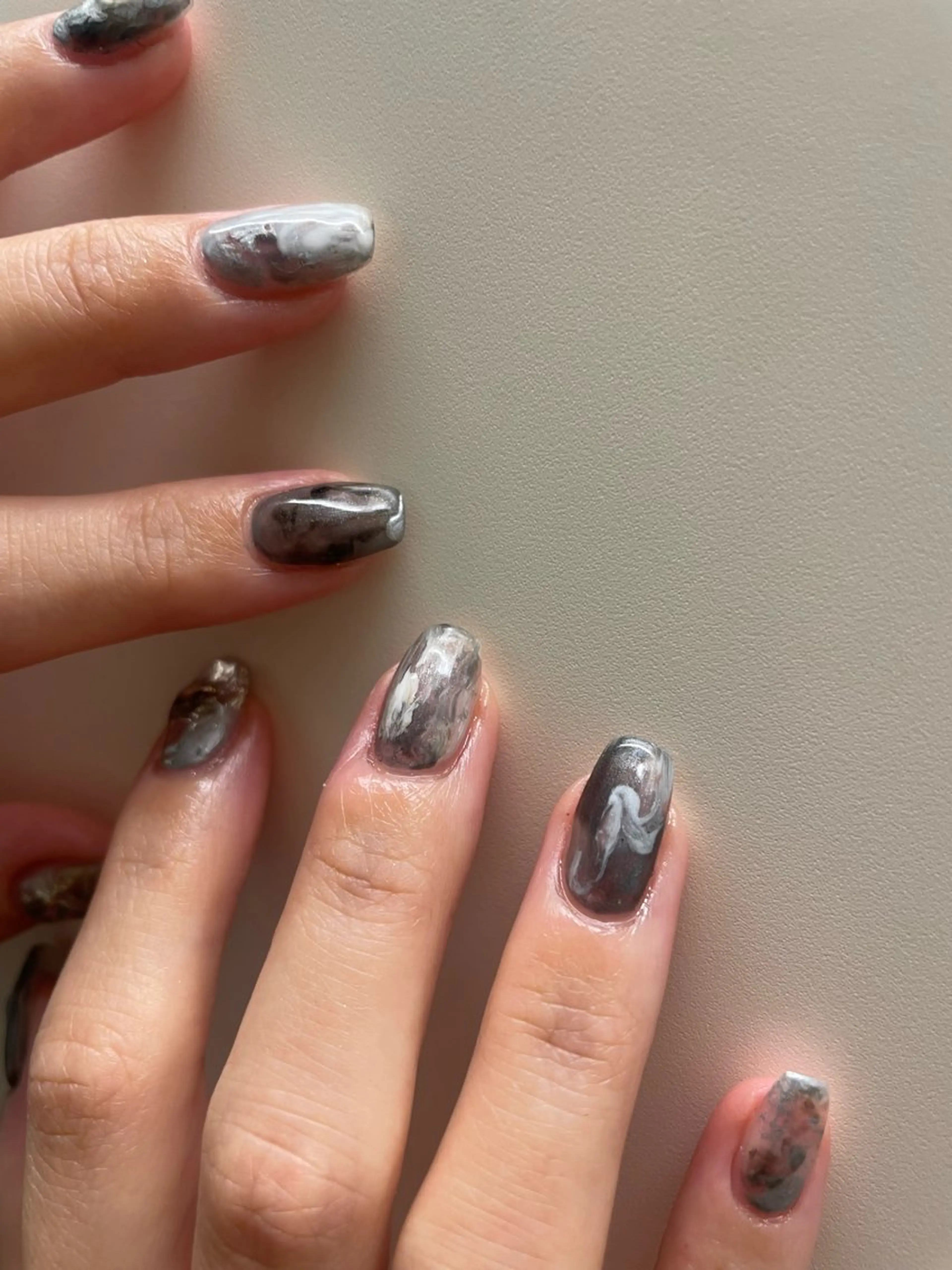 ネイル ハンドネイル 【淡色color/ nail】maikoのネイルデザイン