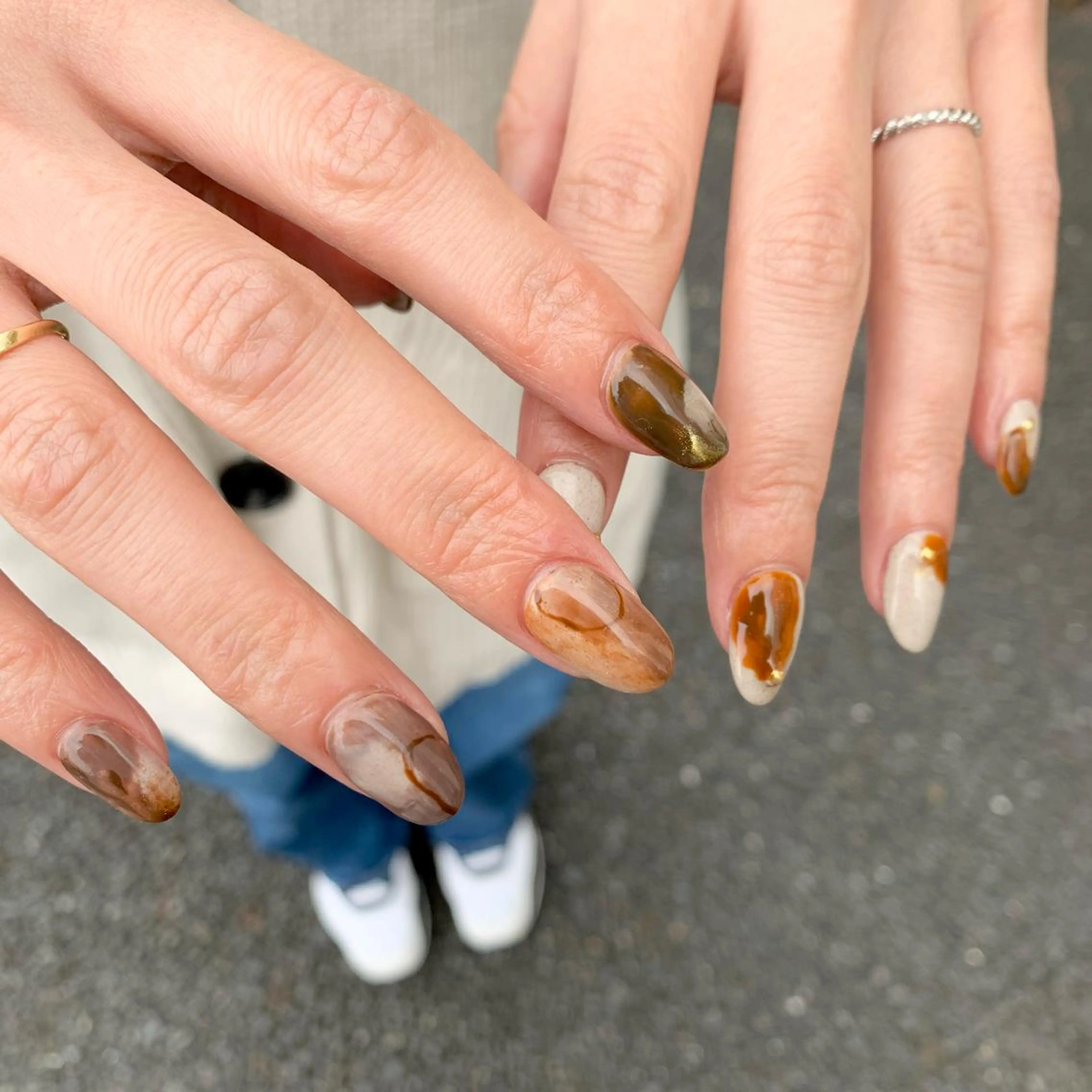 ネイル 片野 菜々のネイルデザイン