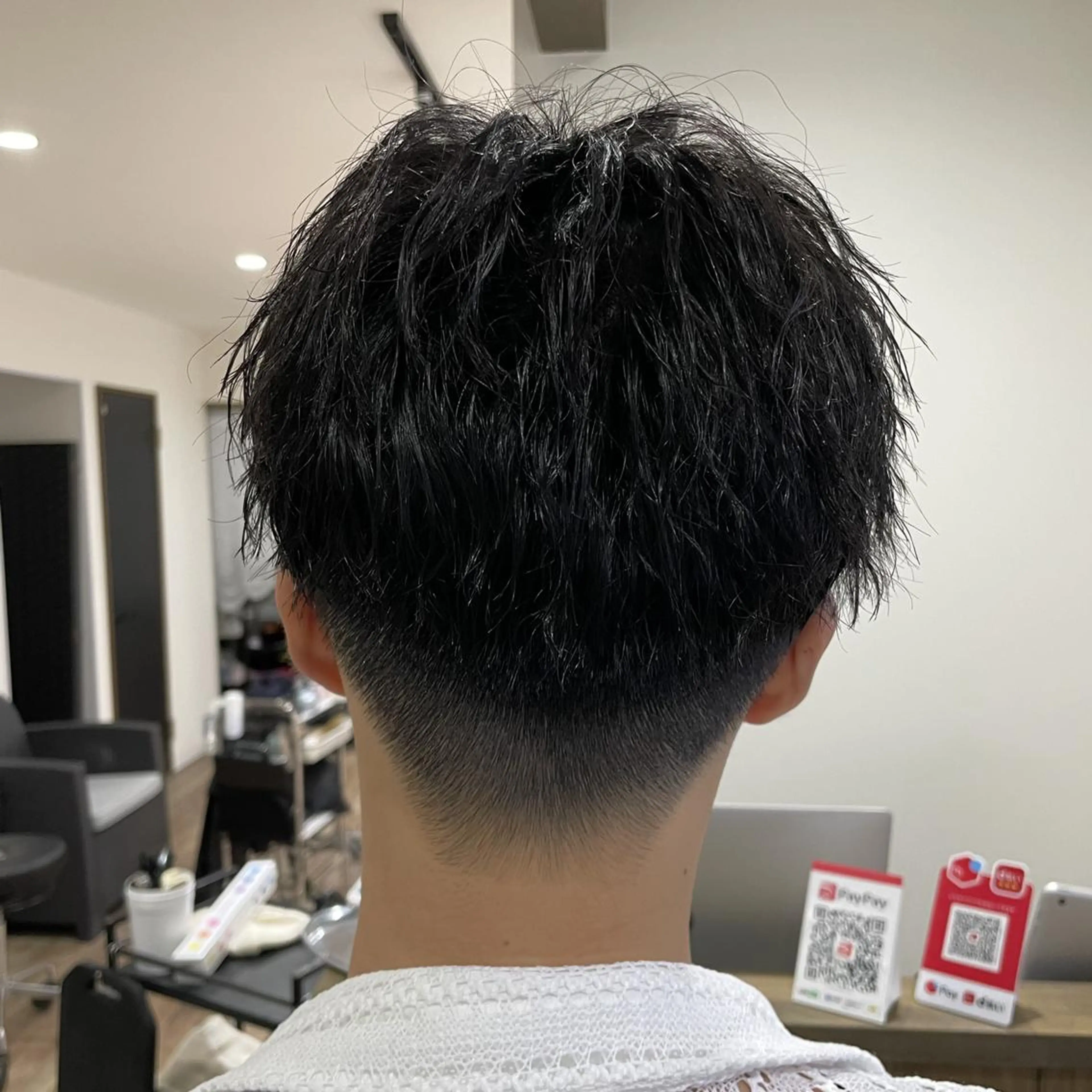 ショート パーマ メンズ カット パーマ 名駅Private Salon　Noaのヘアスタイル