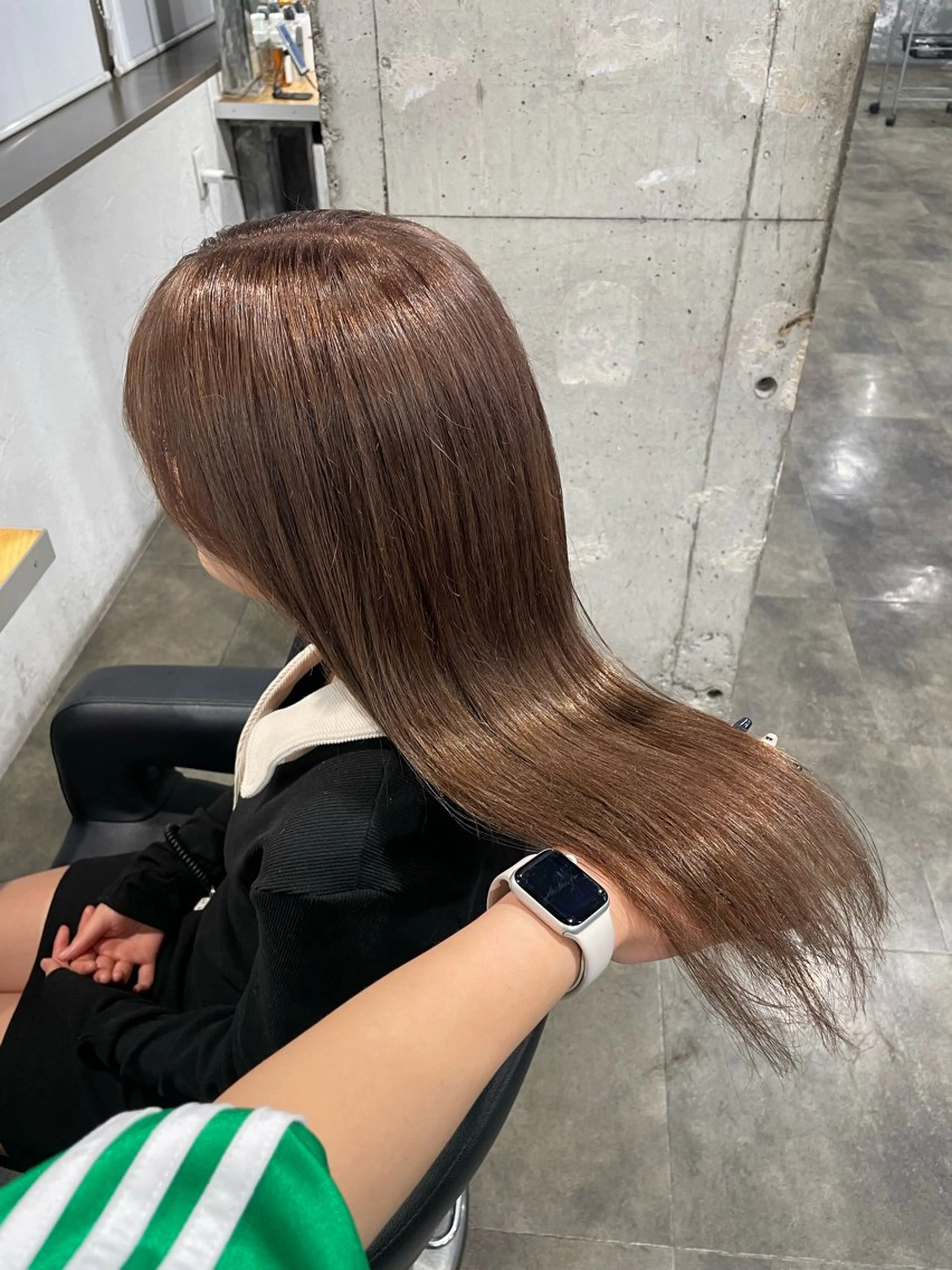 ロング カラー ヘアカラー ハイトーンブロンド 横浜💞ミオのヘアスタイル
