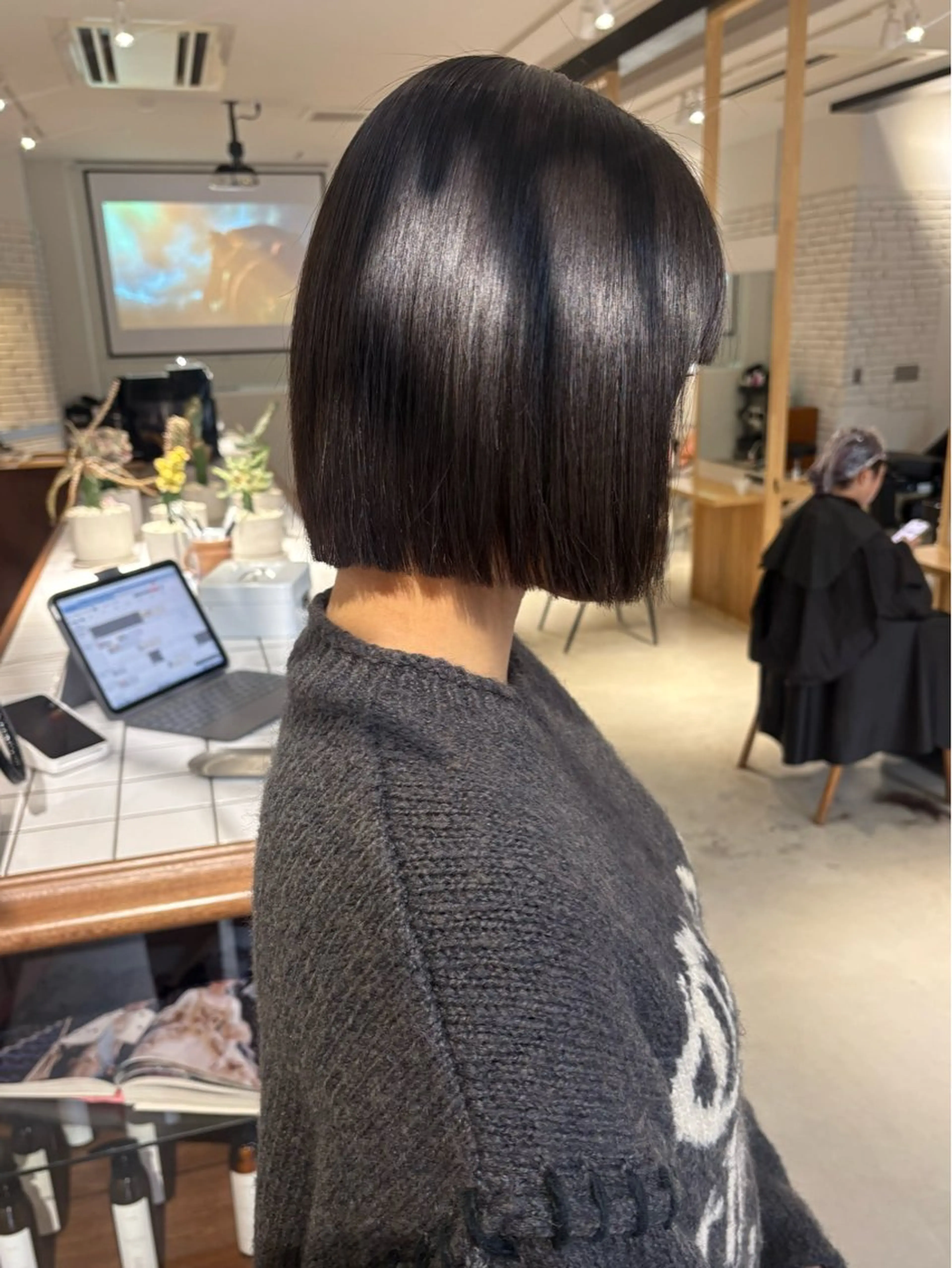 カット＋酸性ストレート✨の写真