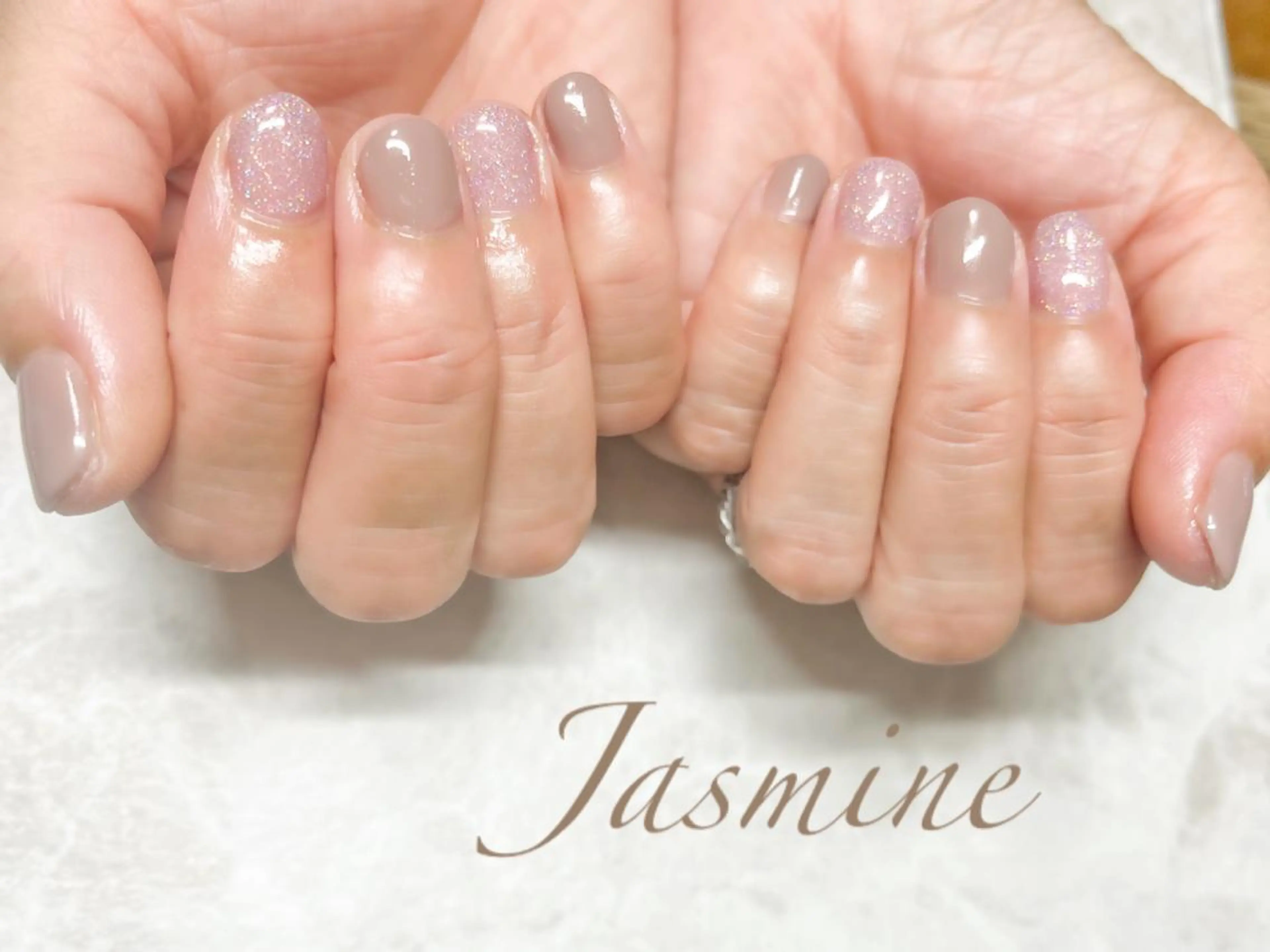 ネイル ハンドネイル Jasmine 林のネイルデザイン