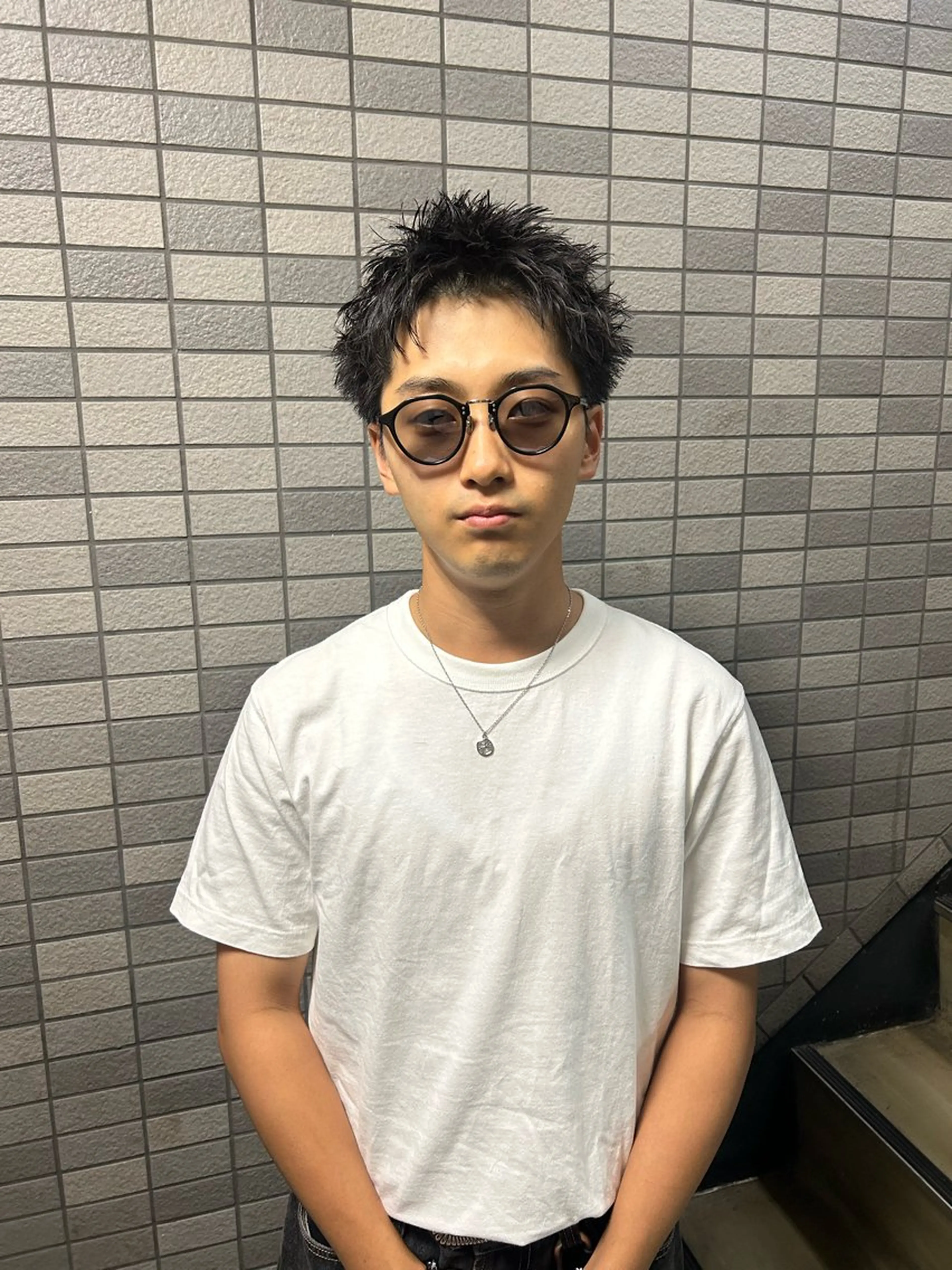 パーマ メンズ メンズブリーチ メンズハイライト メンズインナーカラー メンズパーマ プードルパーマ カット charme所属・💈メンズ特化 /伊藤大輝💈のヘアスタイル
