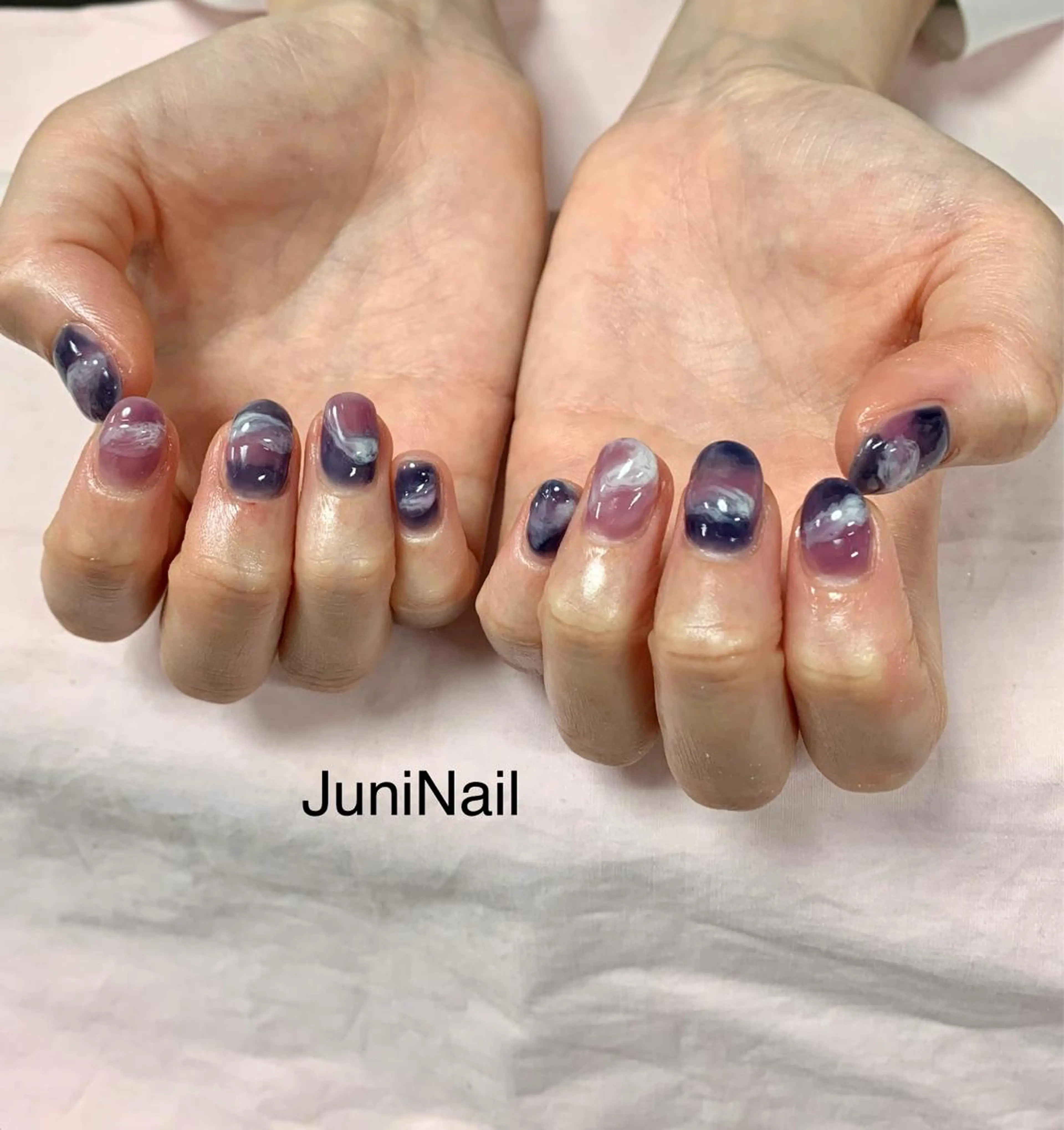 ネイル ハンドネイル JuniNail韓国 ネイリストsuのネイルデザイン