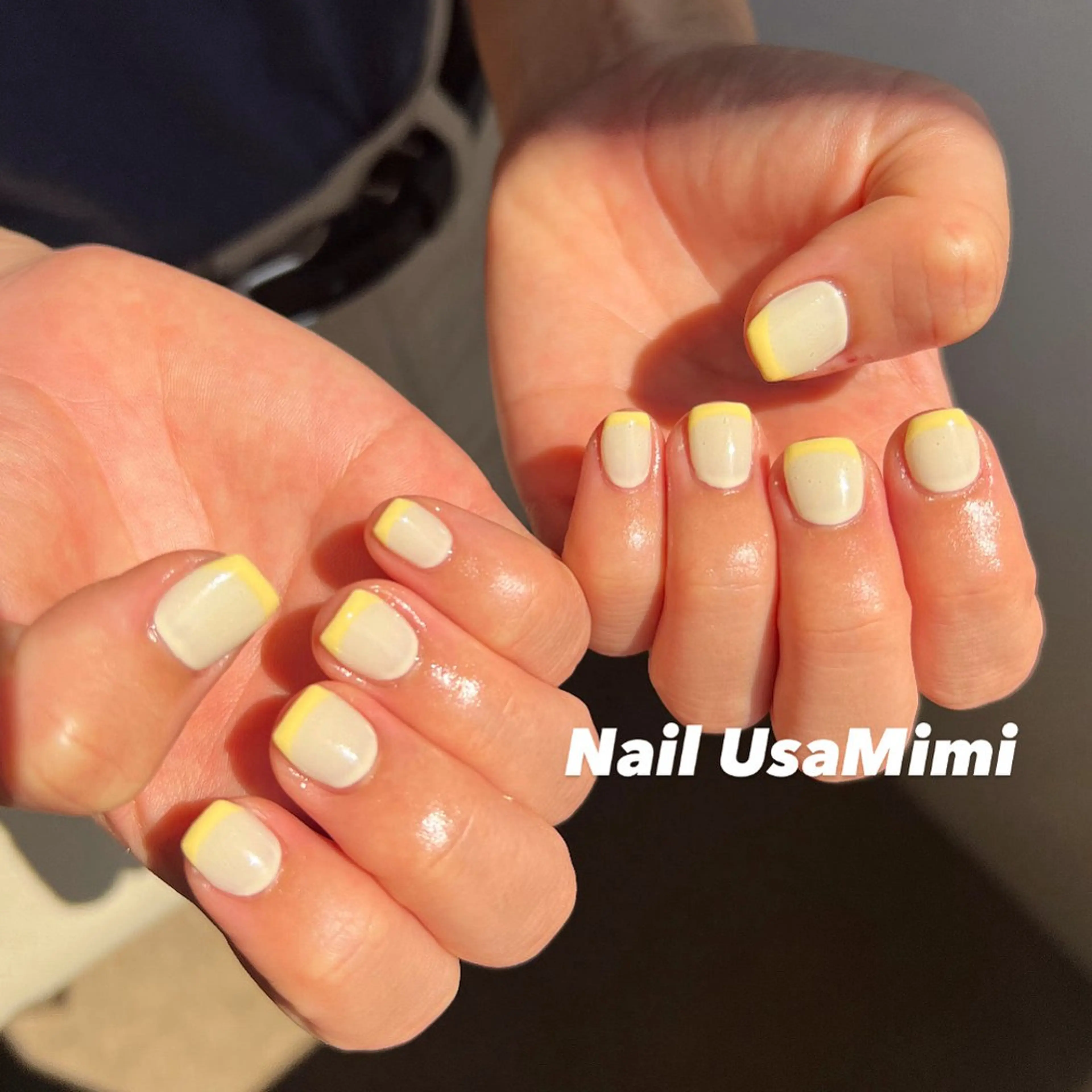 ネイル アートネイル オーロラネイル チークネイル フレンチネイル ジェルネイル ハンドネイル 本町NailUsa Mimi RIKOのネイルデザイン