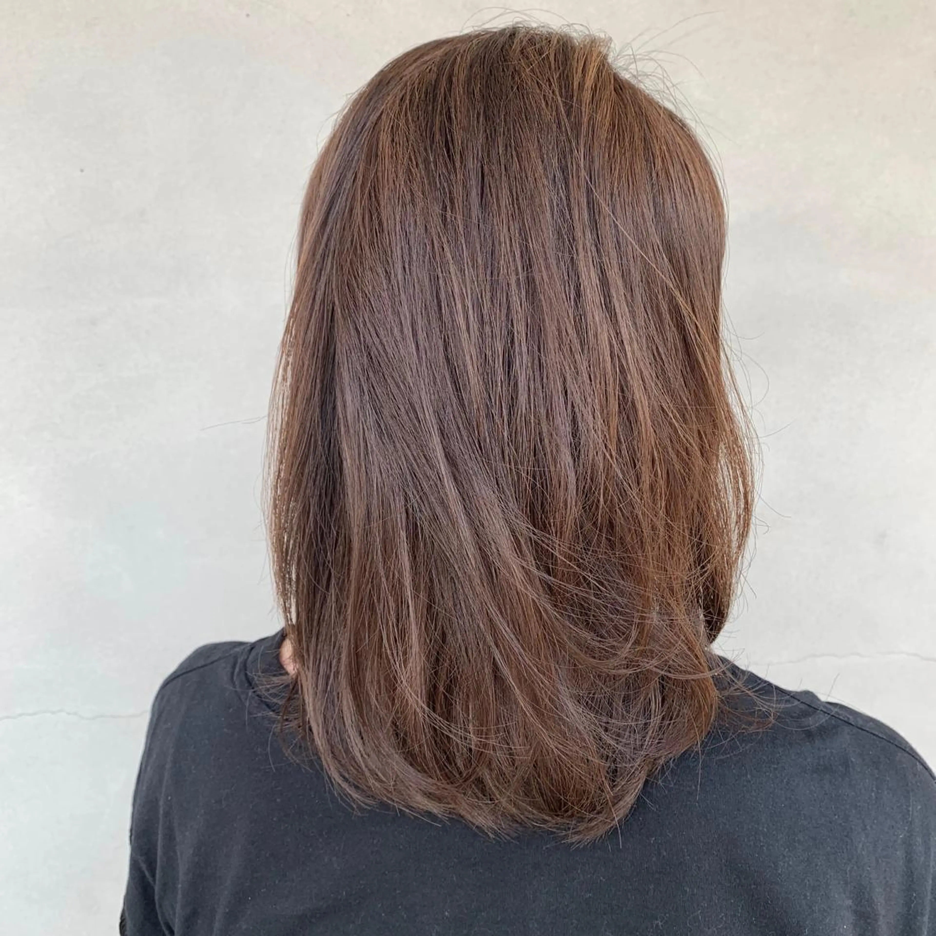 ミディアム カラー ︎︎🧸 yuri ︎︎🧸のヘアスタイル