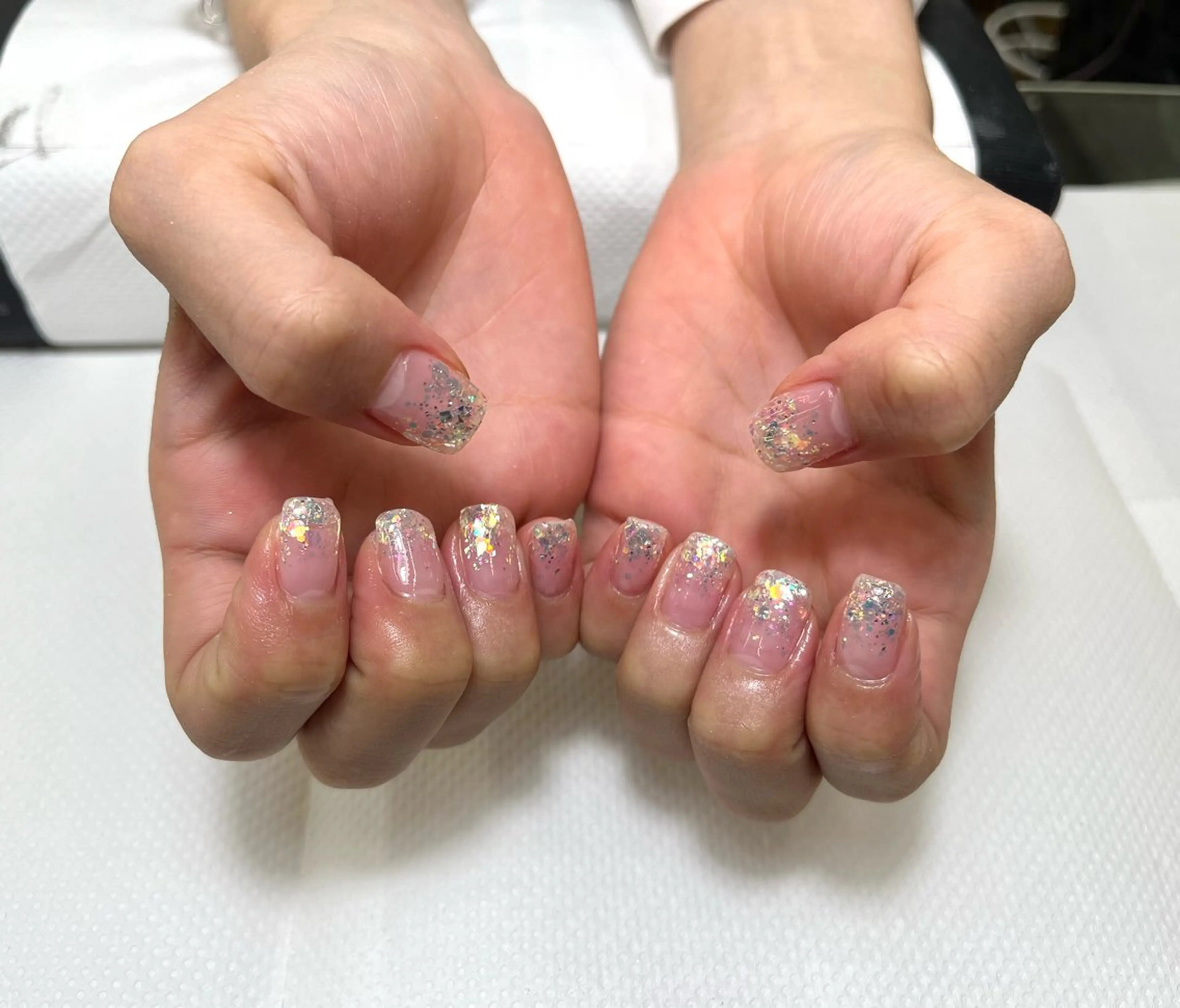 ハンド💅🏻90分【オフなし】ラメグラデーションの写真