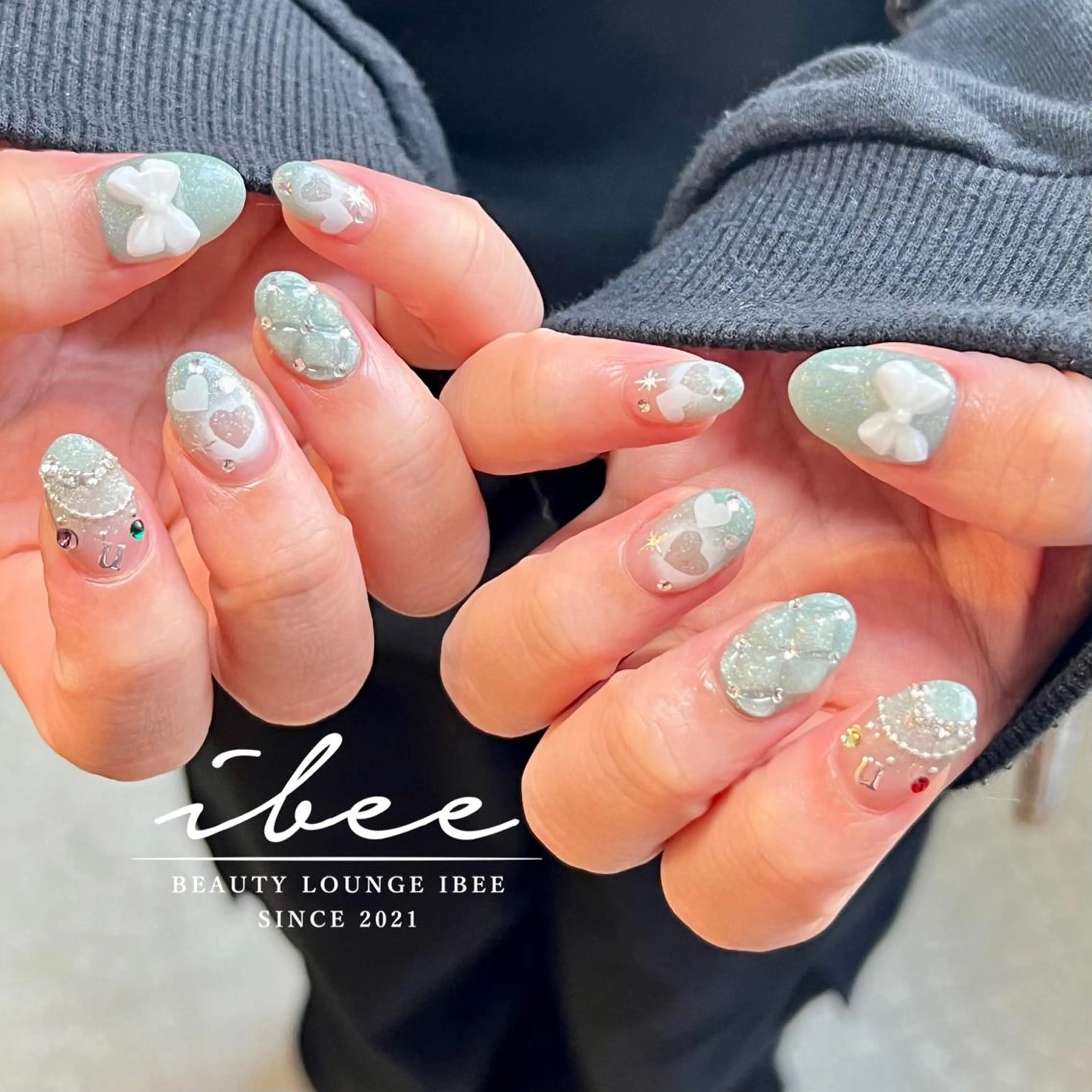 ネイル ハンドネイル ibee nail 🤍yumiのネイルデザイン