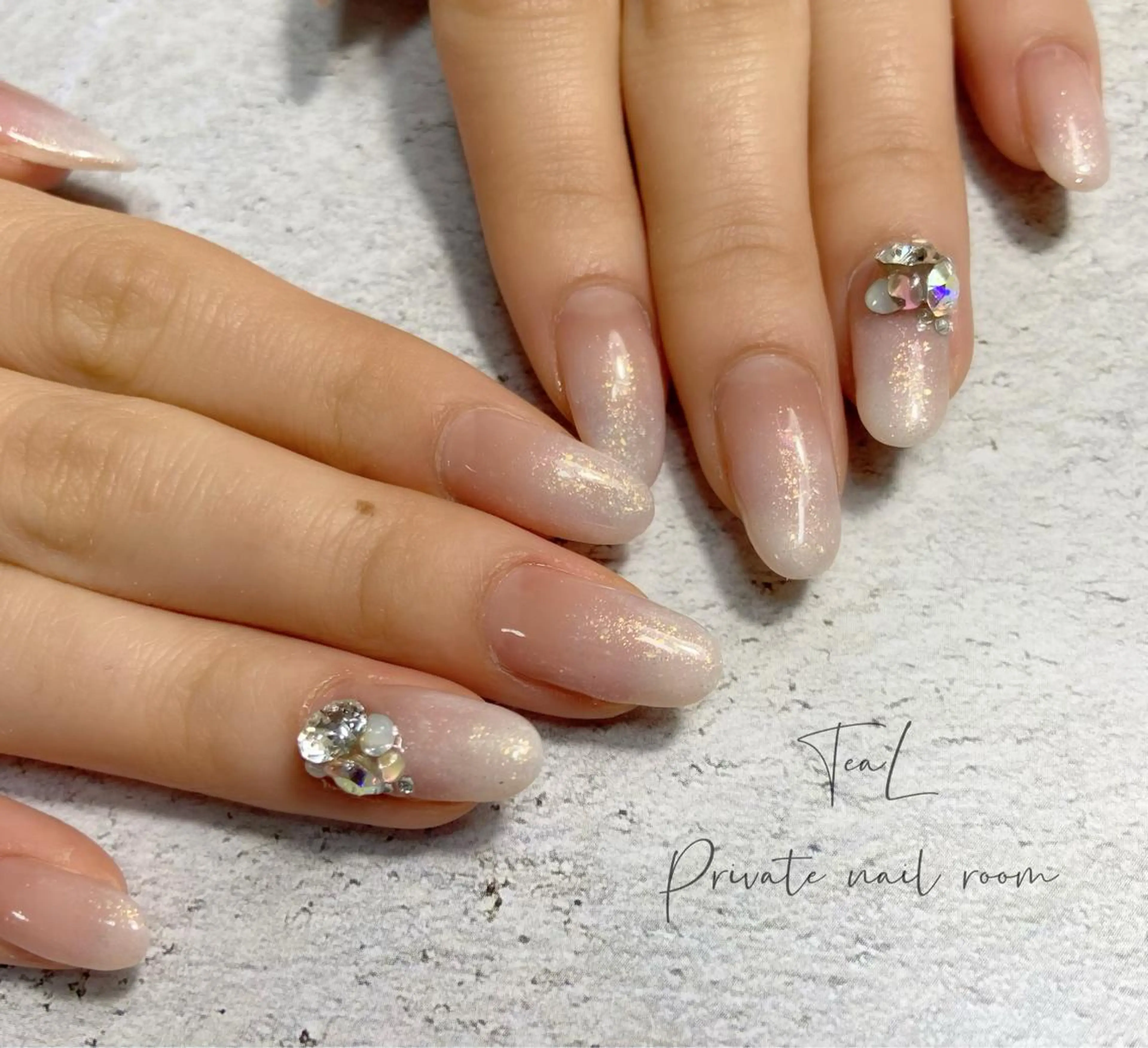 ネイル ハンドネイル TeaL nailのネイルデザイン