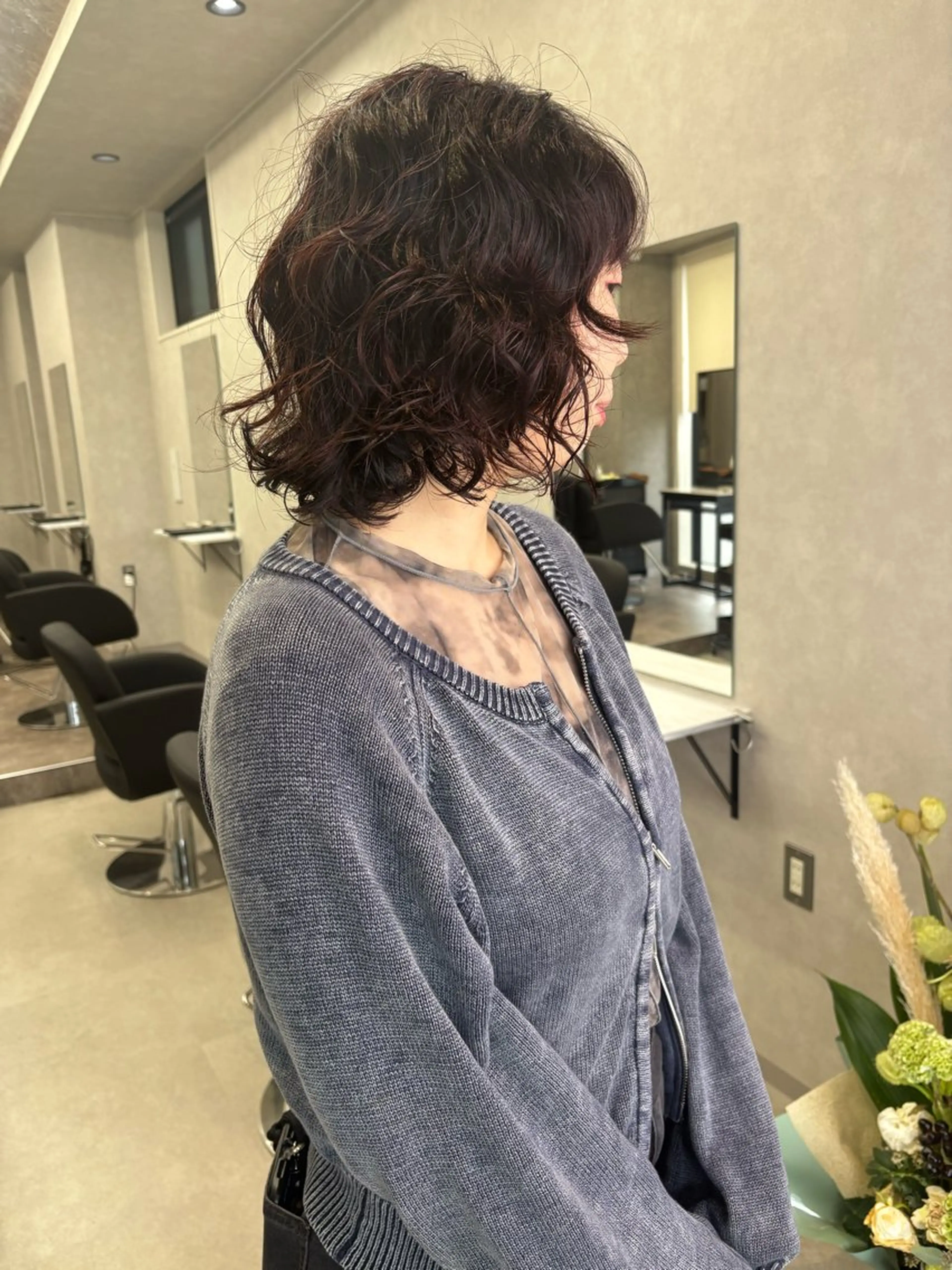 カット+コスメパーマ+2STEPトリートメントの写真