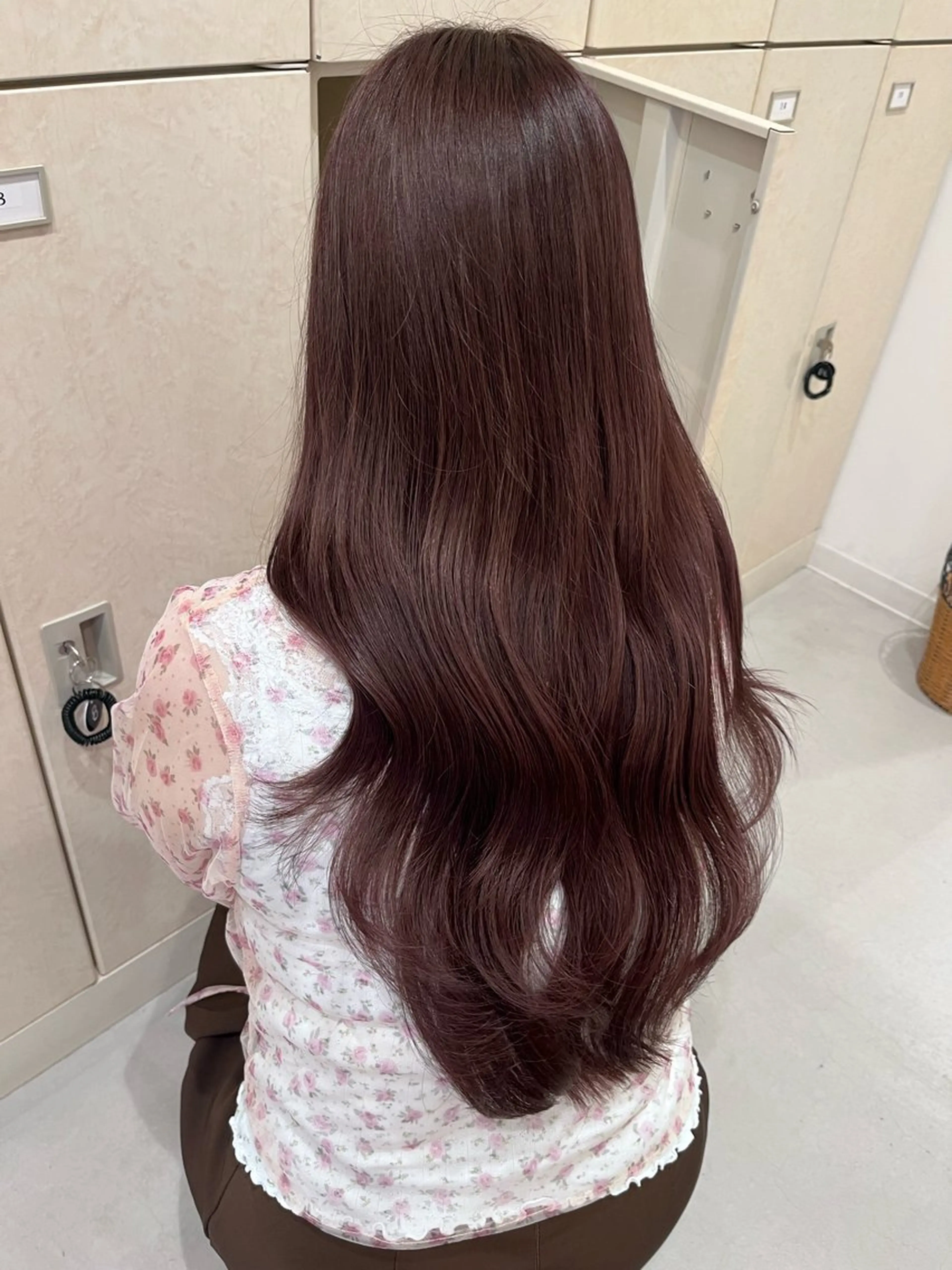 ロング カラー ベージュカラー ピンクカラー ピンクベージュ 透明感カラー🫧🌈 似合わせカット✂︎のヘアスタイル