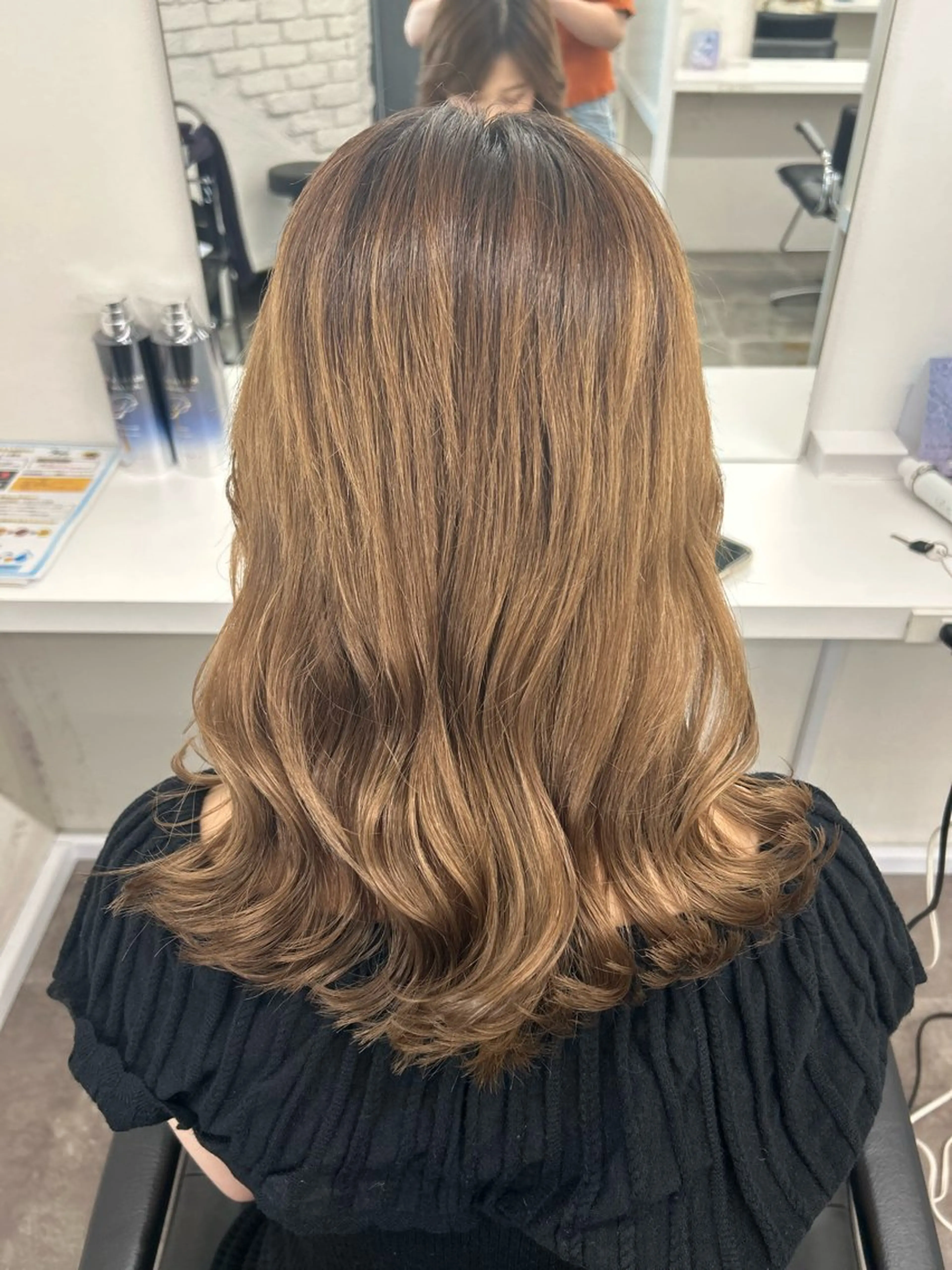 ミディアム ayari🌸 西梅田のヘアスタイル