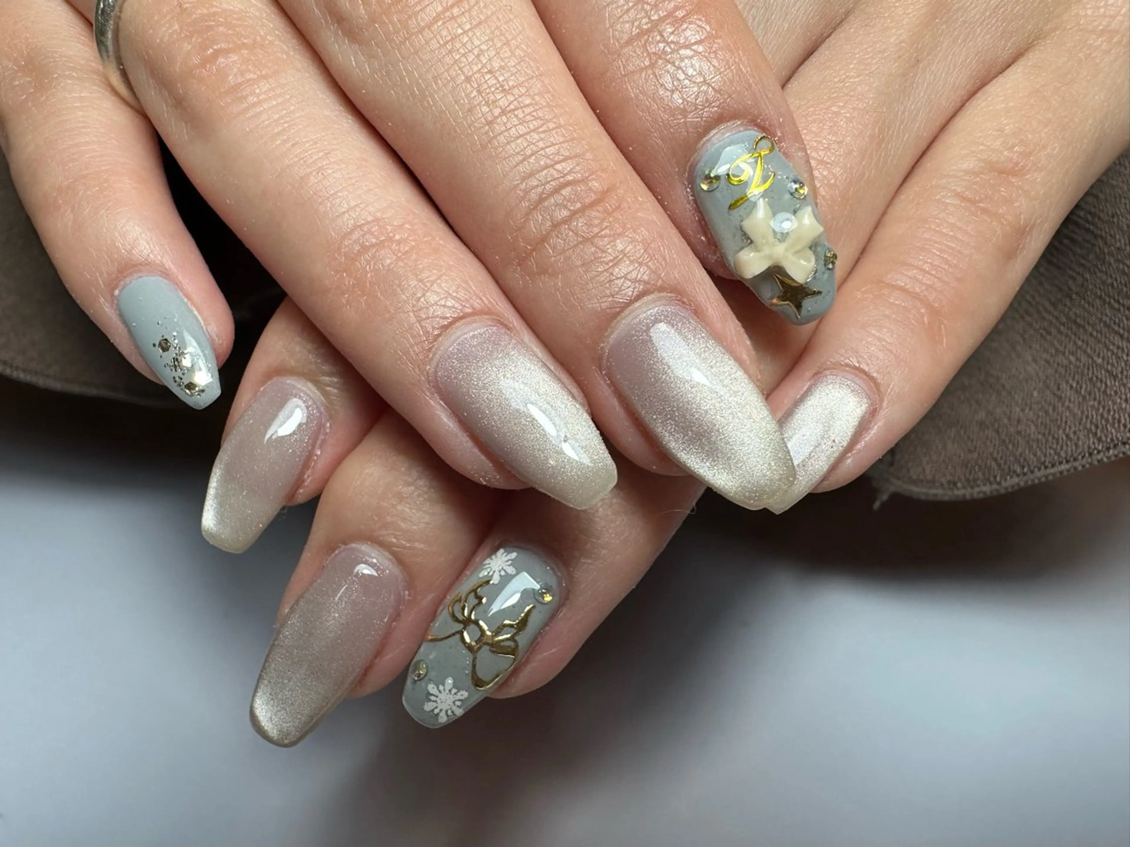 セミロング ハンドネイル shandy nail所属・shandy nailのネイルデザイン