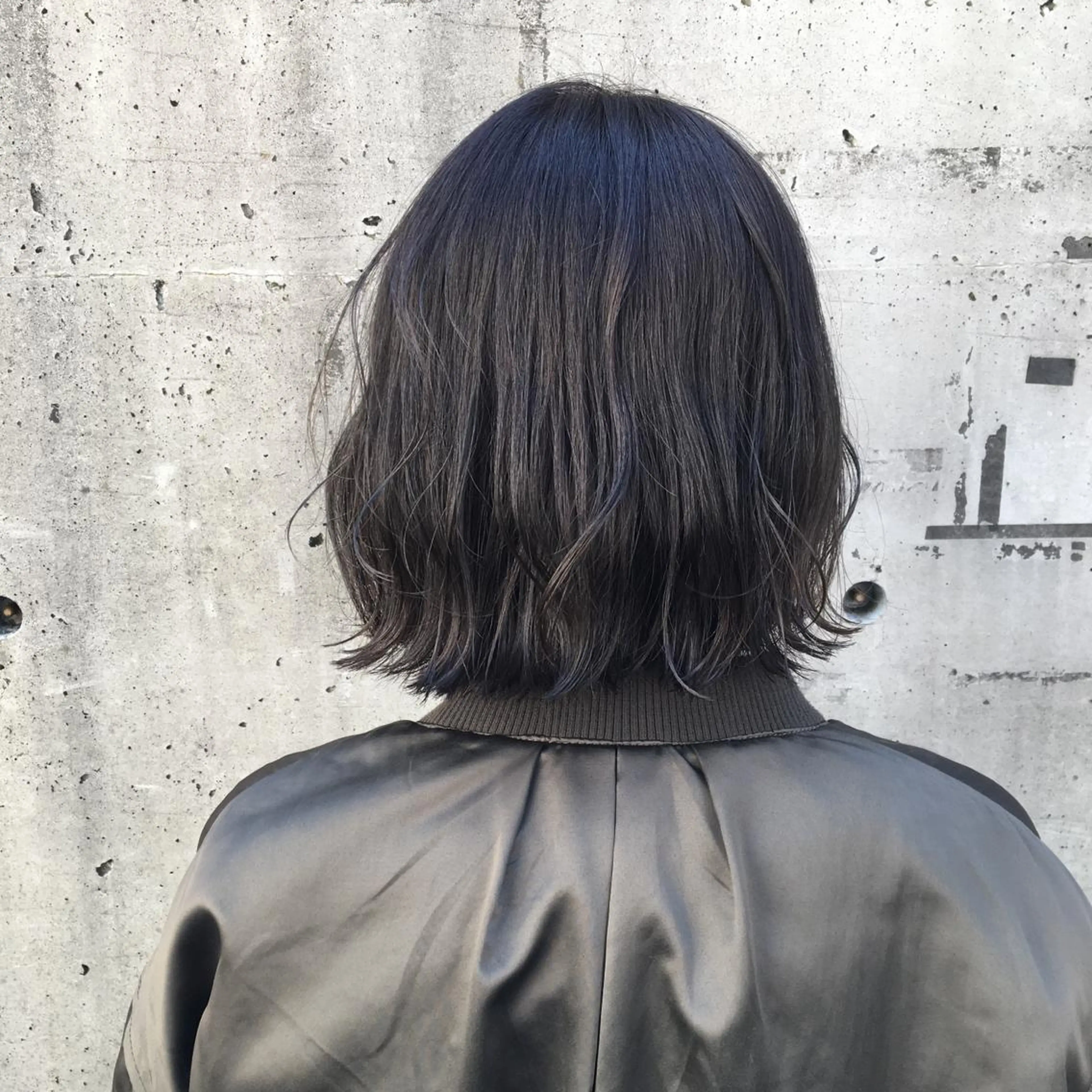 ミディアム カラー アッシュ 透明感カラー emme MIHO♡のヘアスタイル