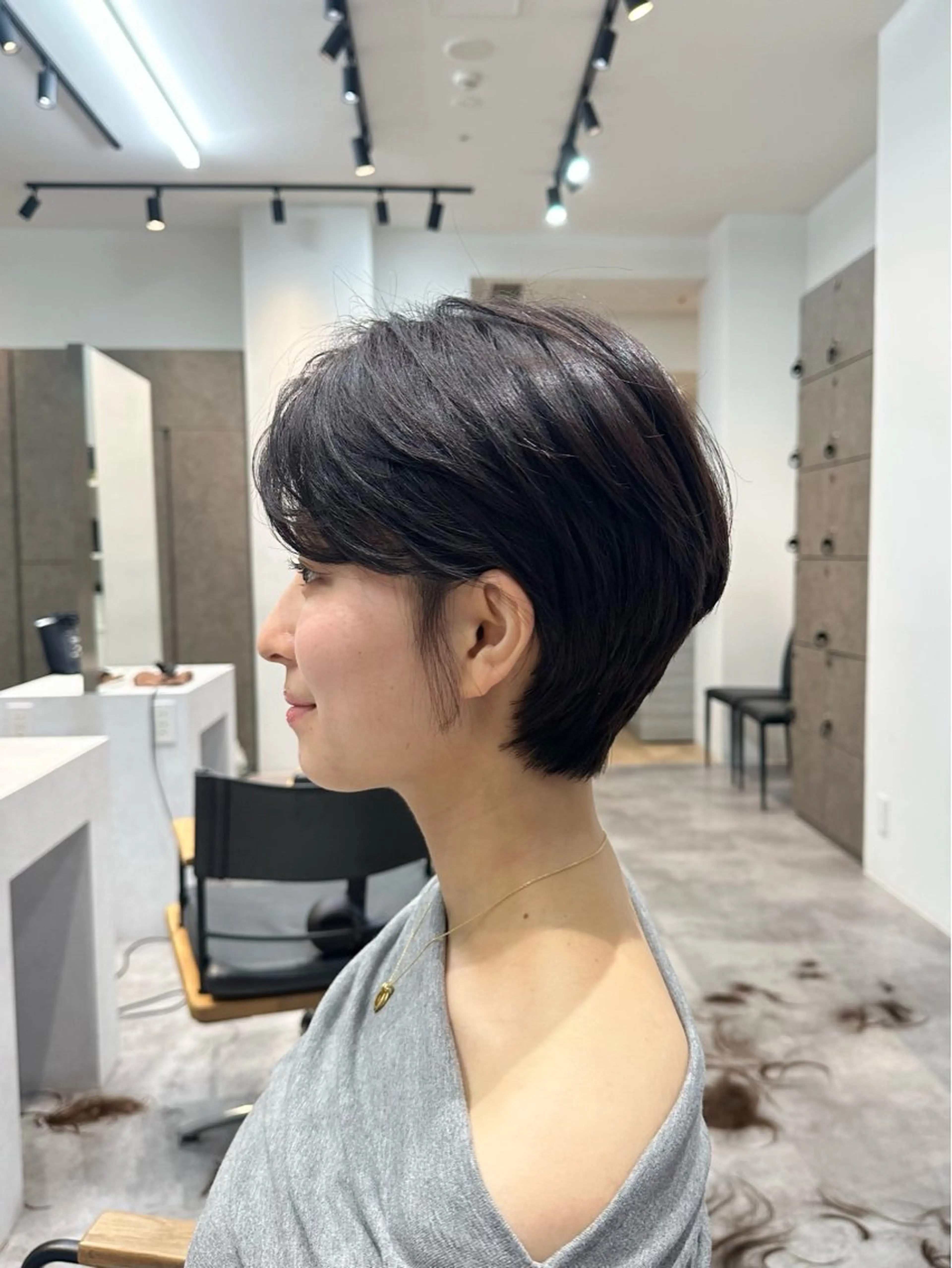 ショート ショートヘア カット ごとう さなのヘアスタイル