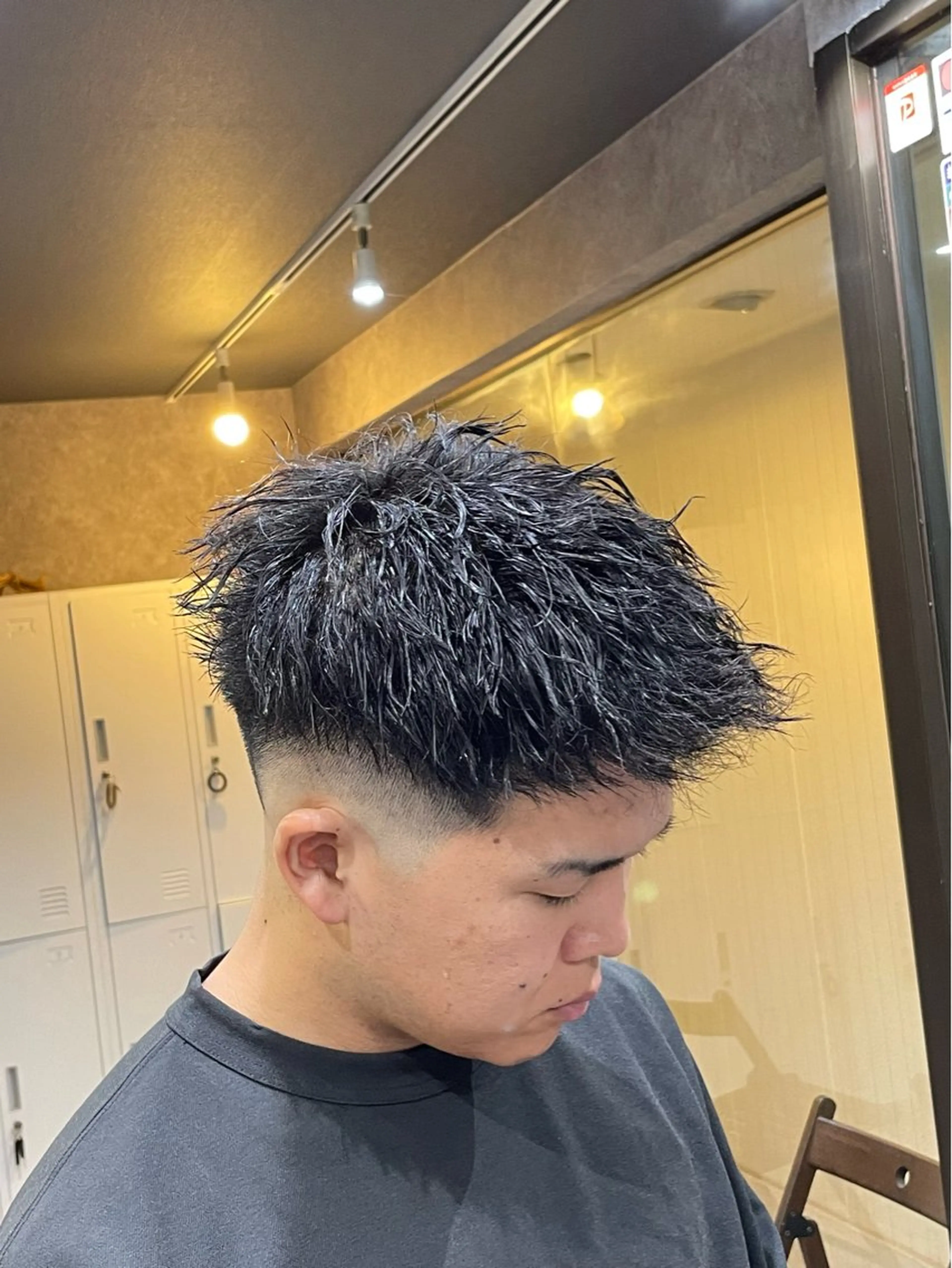 ショート カット パーマ RISE新小岩店所属・🔥ユウキ🔥 【メンズパーマ特化】のヘアスタイル