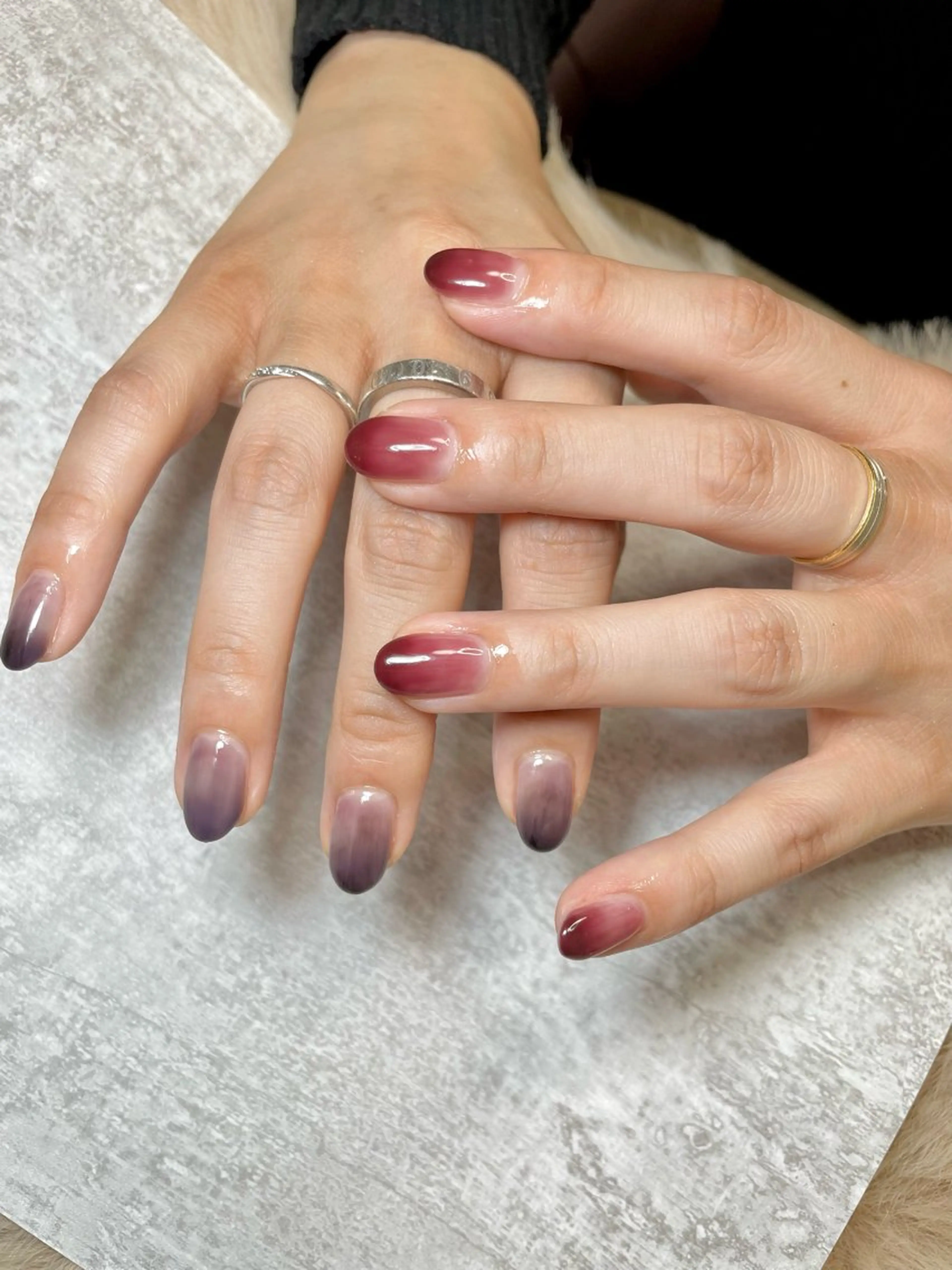 ネイル 持ち込み ニュアンスネイル シンプルネイル BEAUTY GARDEN 【nail salon unseul】所属・nana .のネイルデザイン