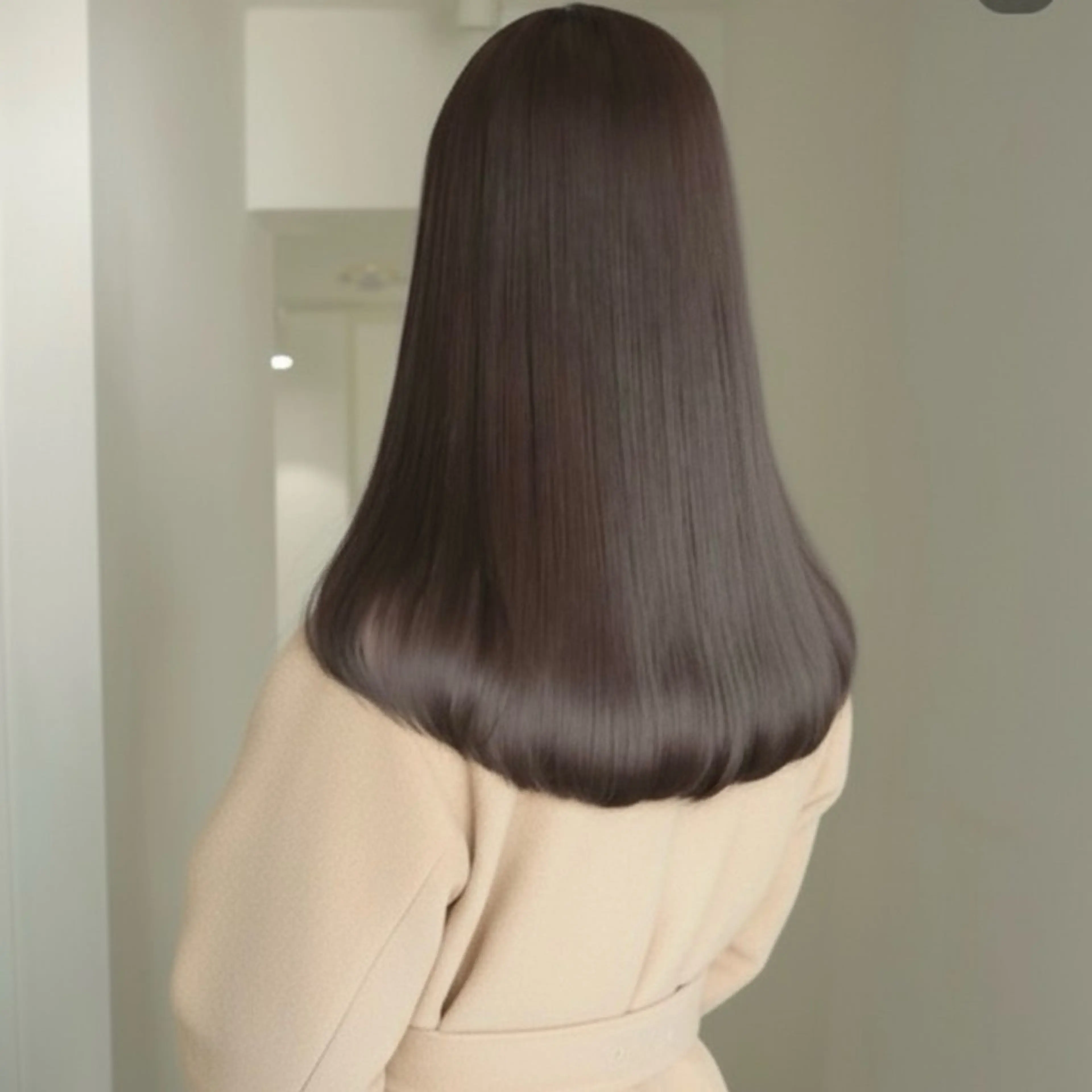 セミロング 縮毛矯正 🫧髪質改善🫧 マツモトのヘアスタイル