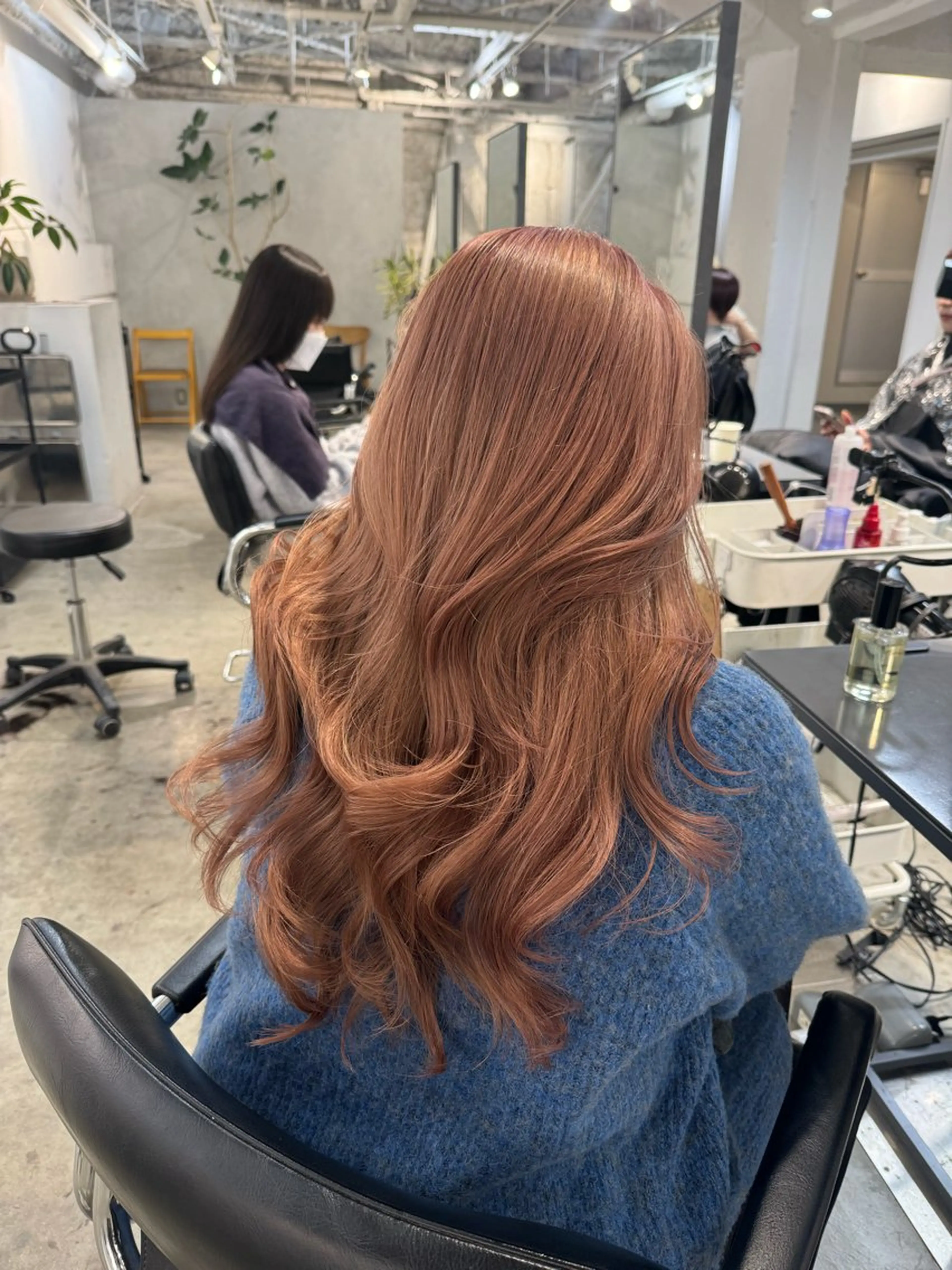 セミロング カット ヘアカラー トリートメント 顔周りcut・ご相談 ＝新宿しずく🇰🇷のヘアスタイル
