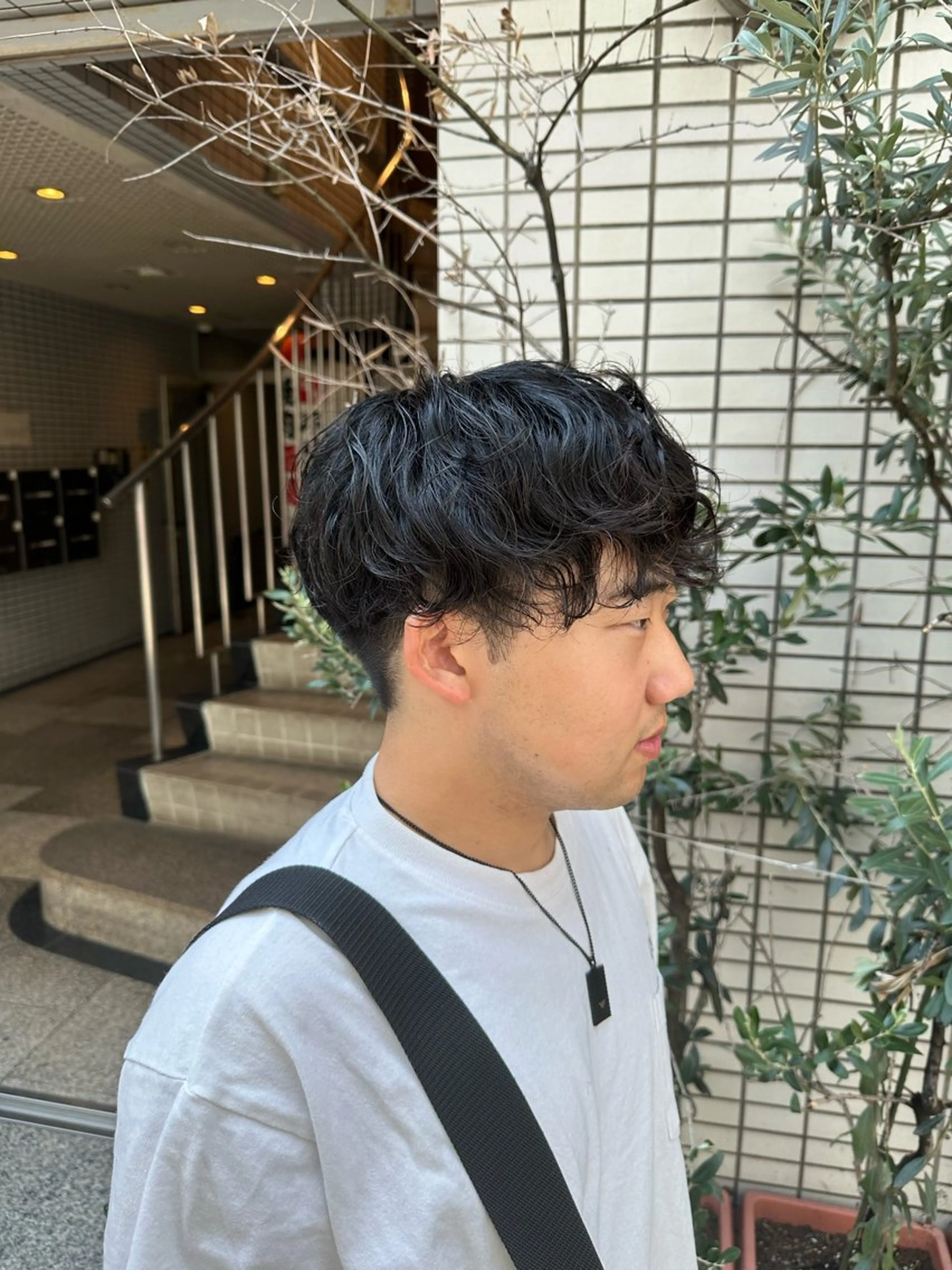 パーマ メンズ メンズパーマ ツーブロック カット•メンズパーマ /shuのヘアスタイル