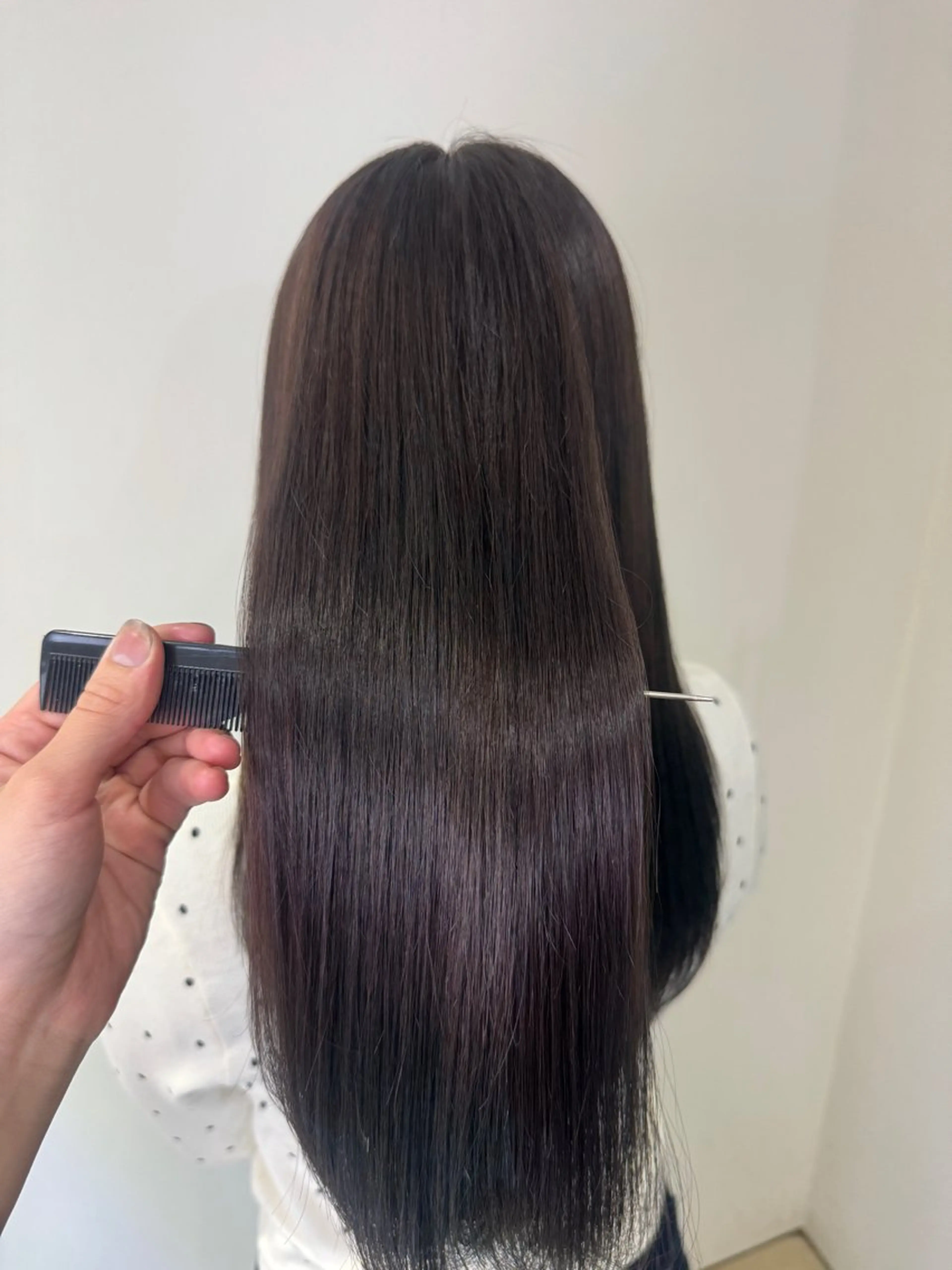 ロング カラー tomona 𝜗𝜚のヘアスタイル