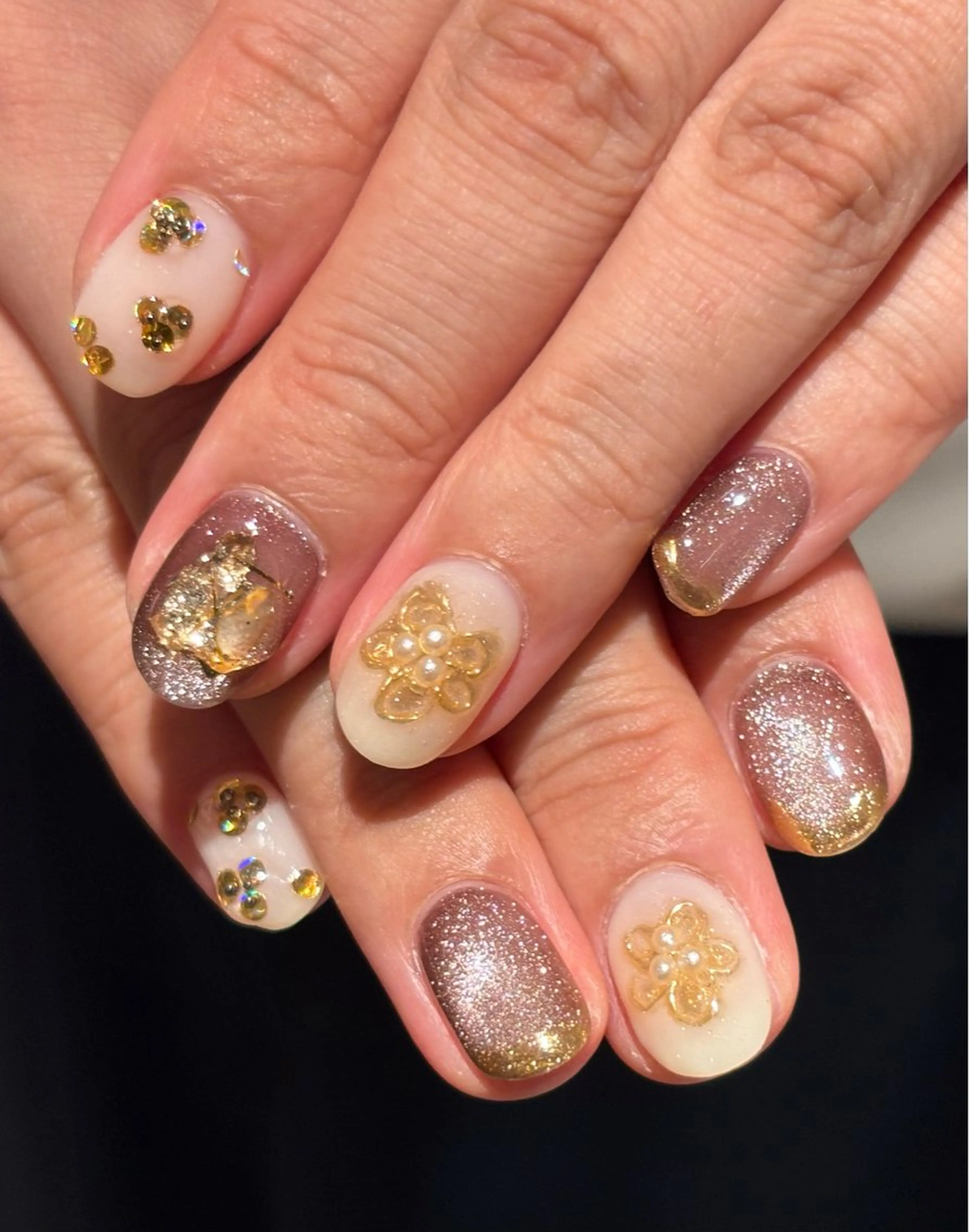 ネイル ハンドネイル 祇園 彩寧のネイルデザイン