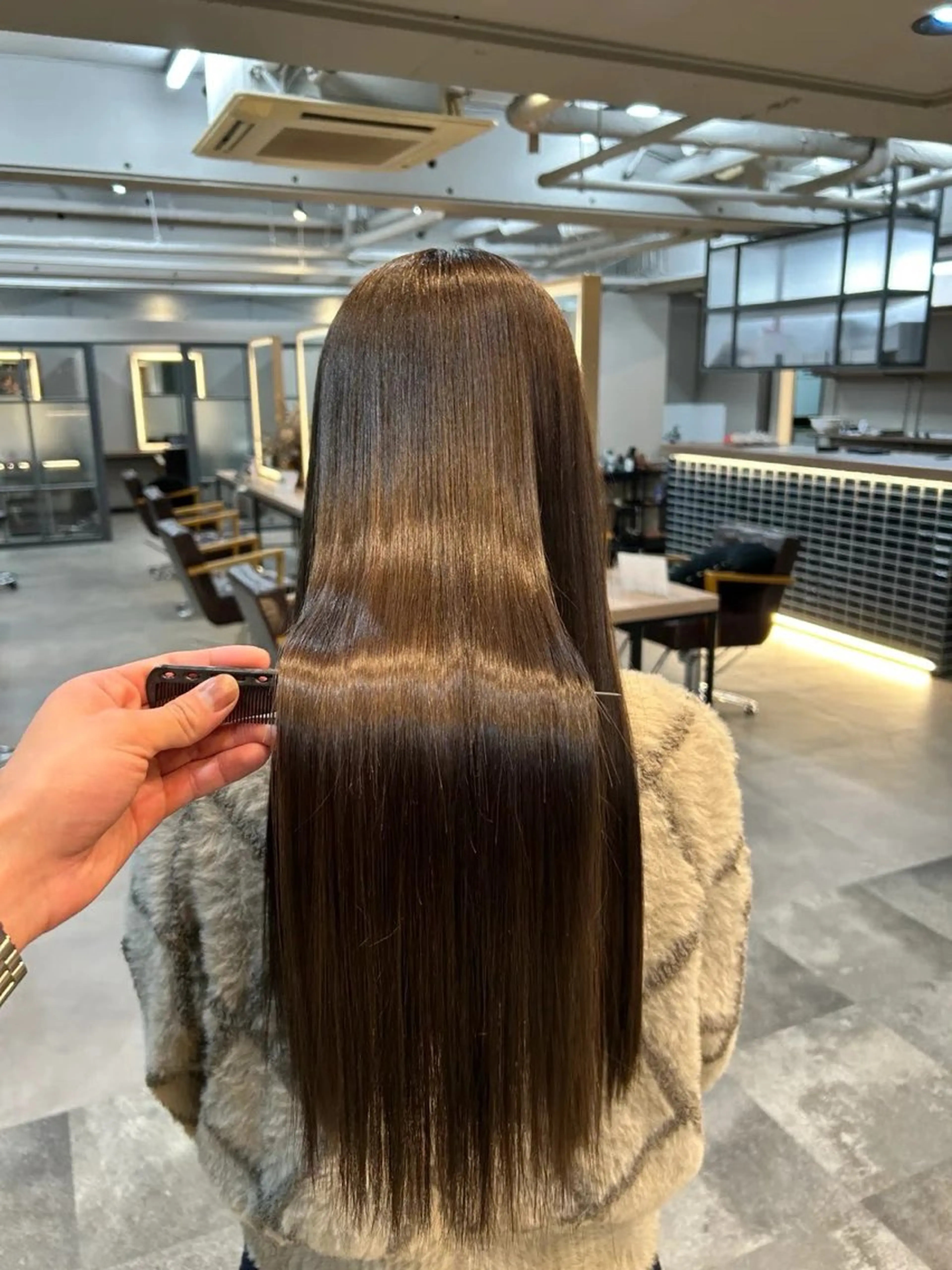 ロング 髪質改善 ヘアカラー 💠髪質改善／艶髪 平松世麗💠のヘアスタイル