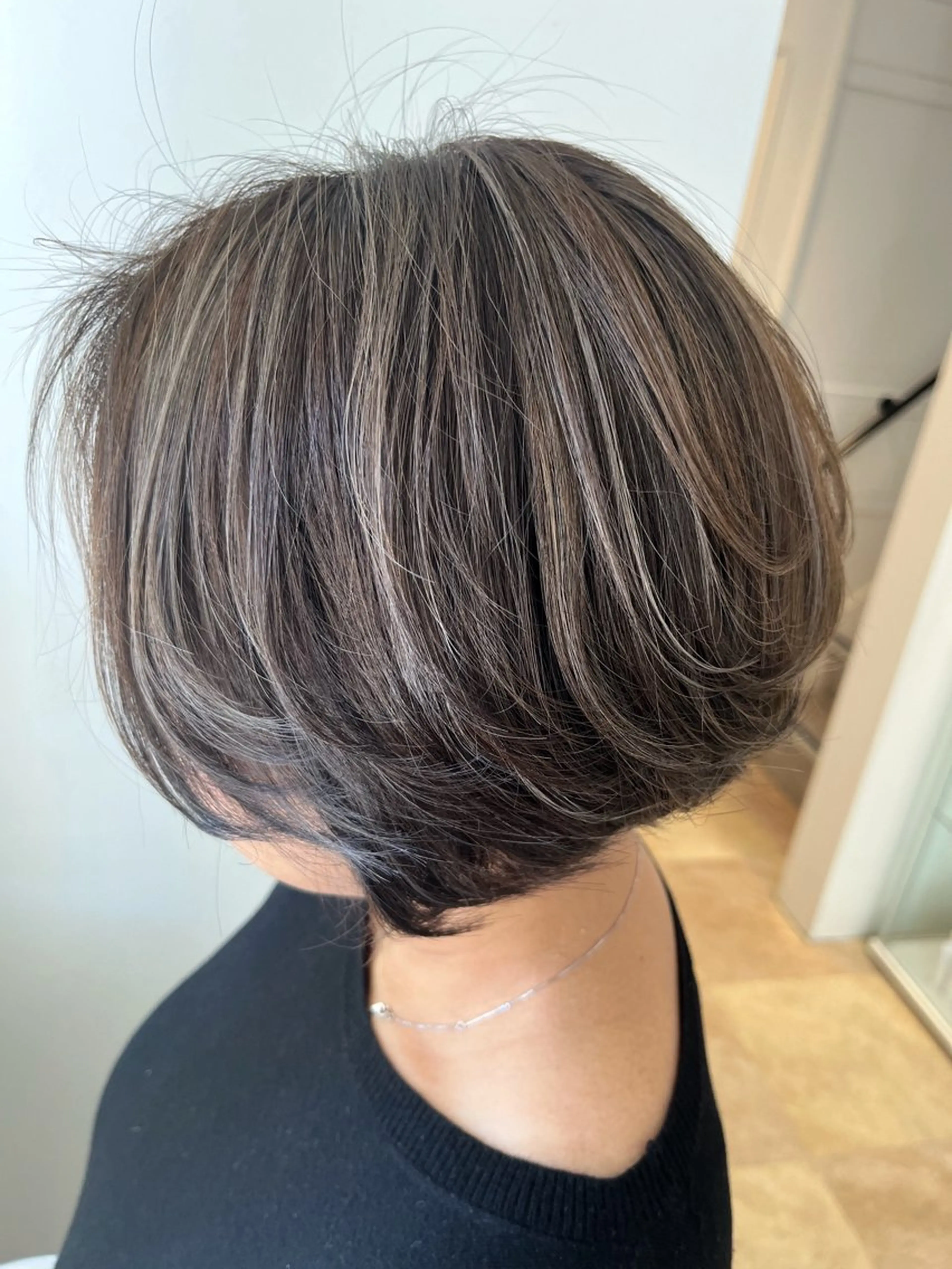ショート カラー ハイライトカラー ハイライト SALOWIN名古屋本山店所属・🍀ナガヤマ ヒデアキ🍀のヘアスタイル