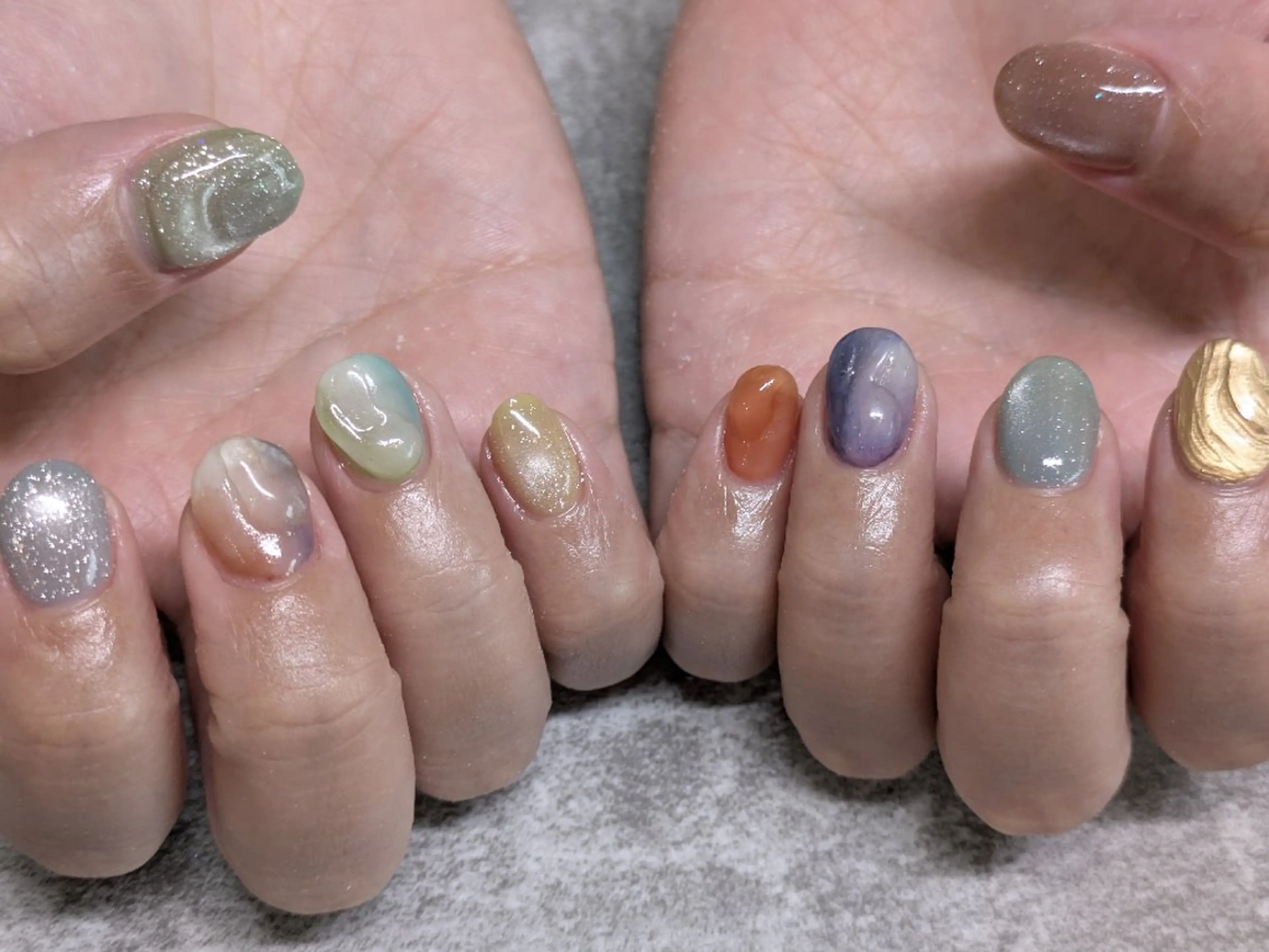 ネイル ニュアンスネイル ハンドネイル ニュアンスネイル 【新宿三丁目】AMIのネイルデザイン