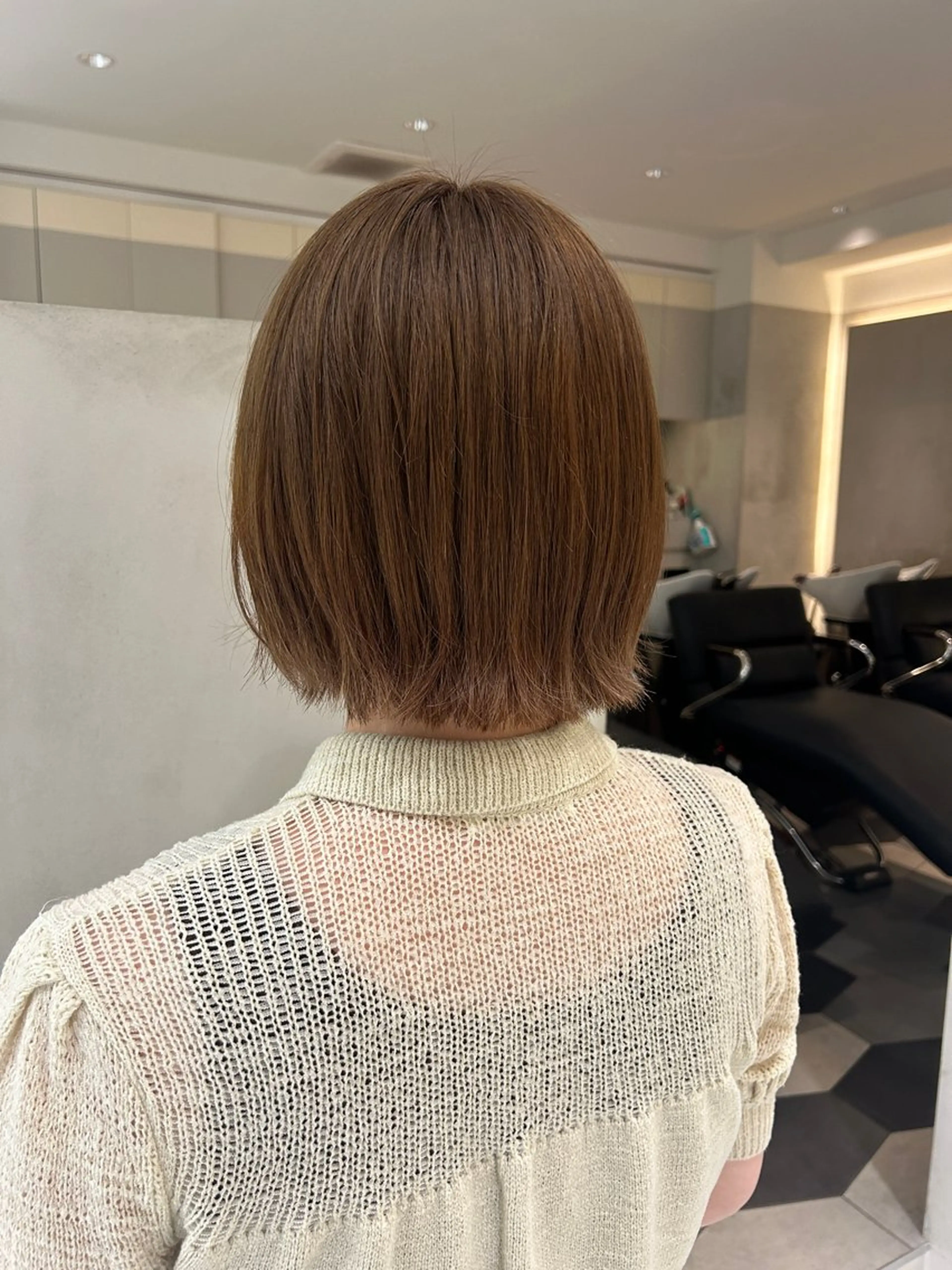 【ブリーチなしダブルカラー】ダブルカラー+ケアカラー+mbSh&トリートメントの写真