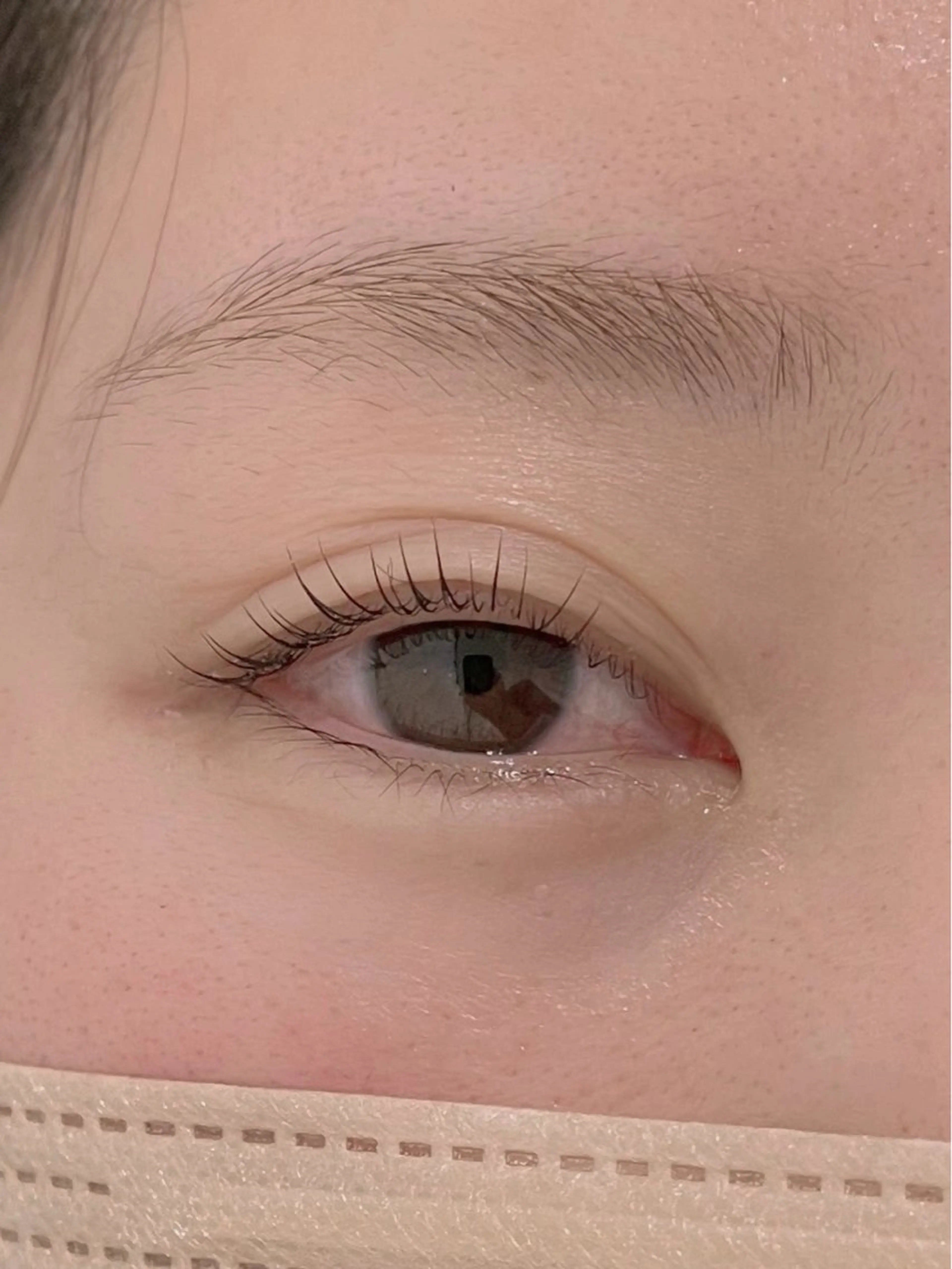マツエク・マツパ 束感まつ毛 ナチュラル 一重×まつ毛パーマ eyelash salon　TOKIのマツエク・マツパデザイン