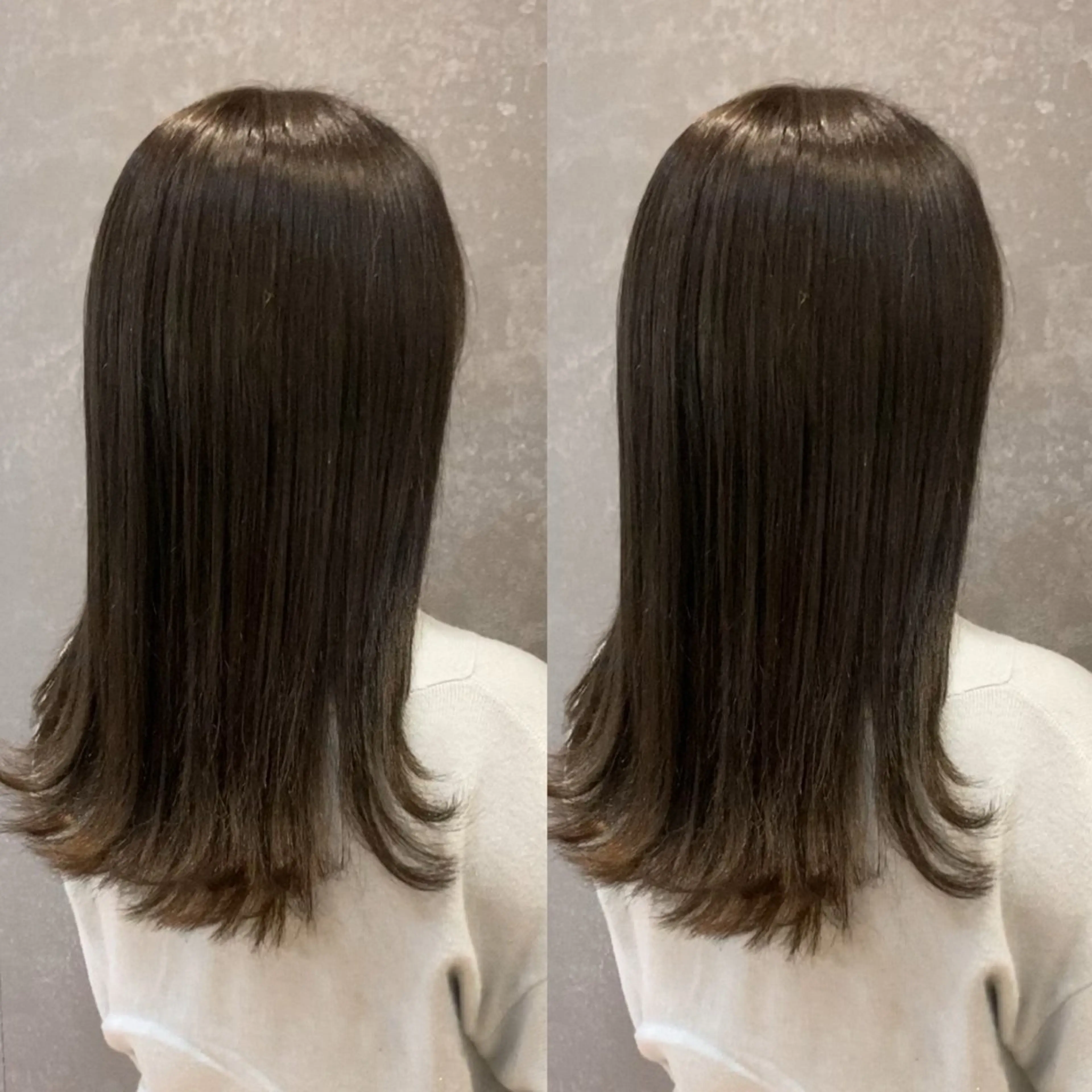 セミロング schon所属・み うのヘアスタイル