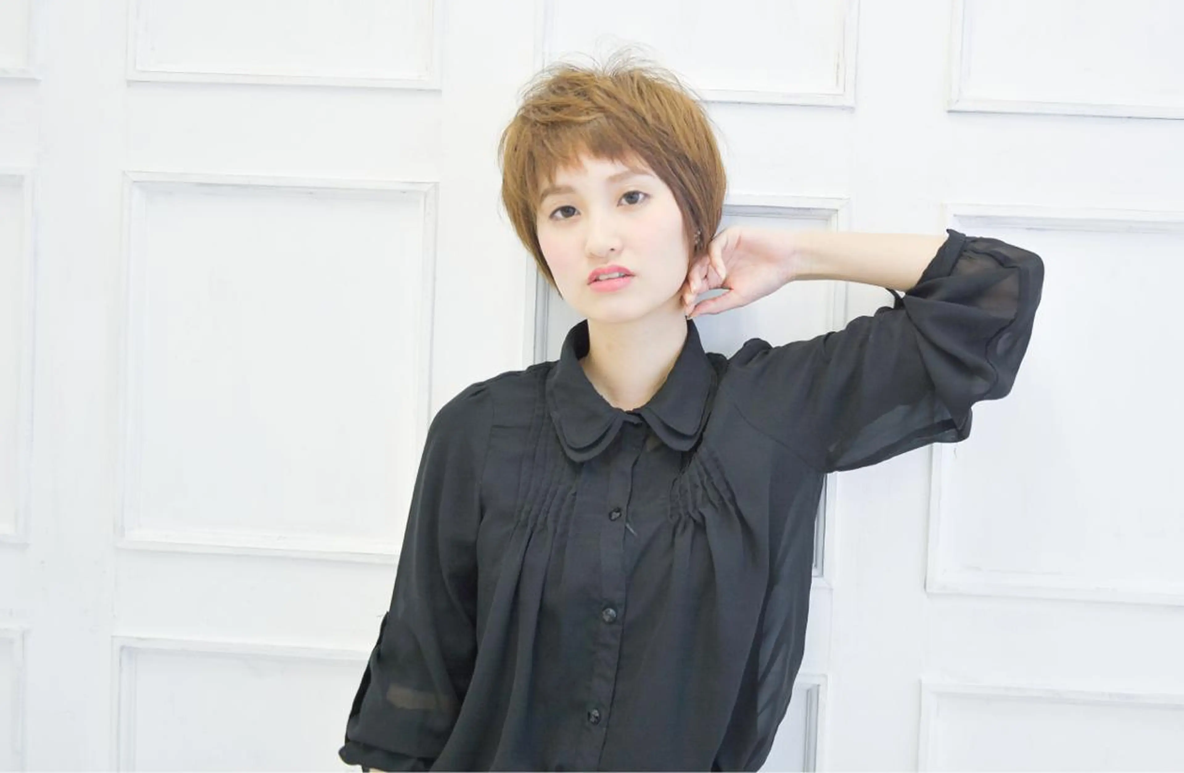 ショート ショートヘア 縮毛矯正/髪質改善 主税巧一のヘアスタイル