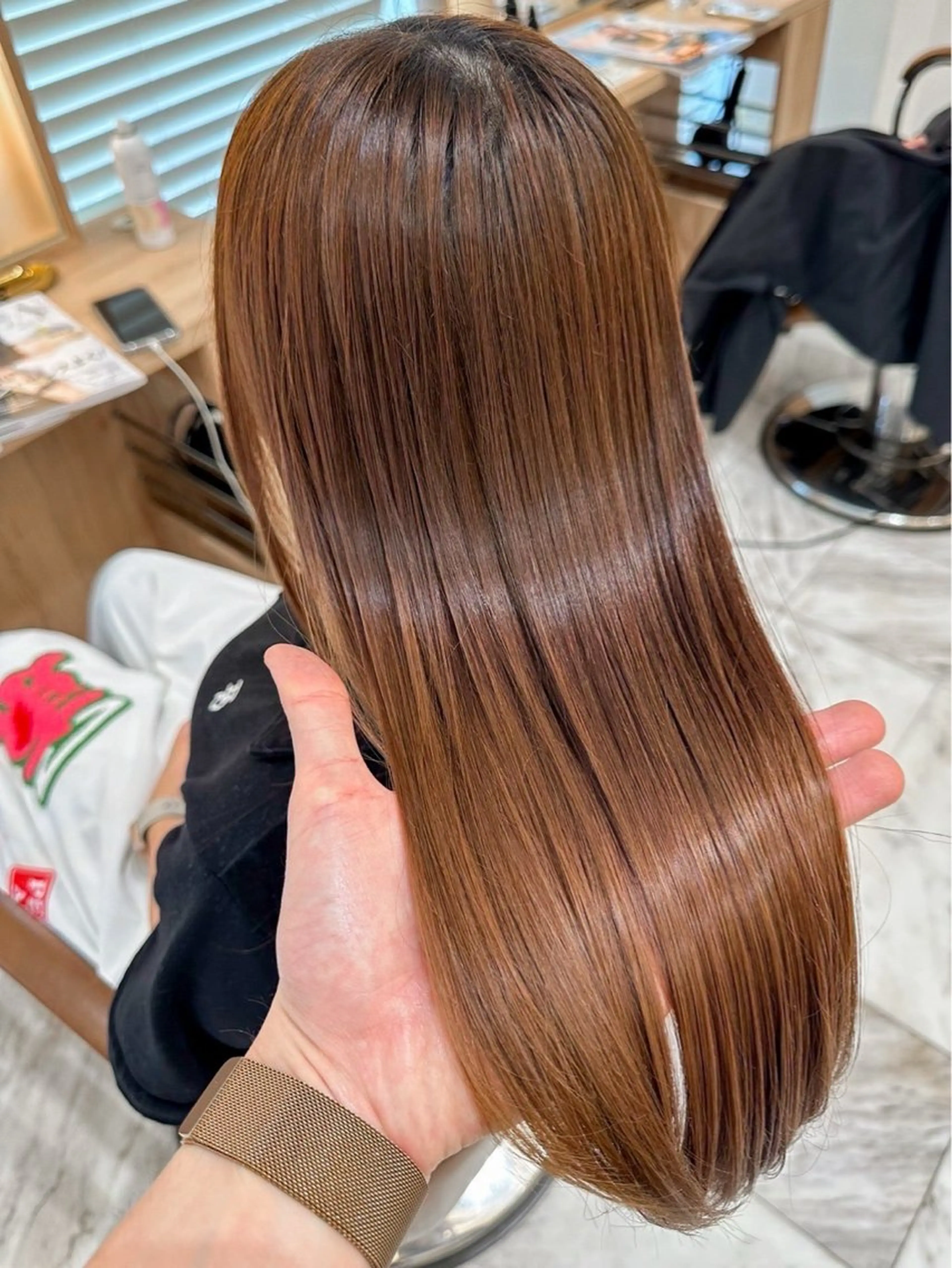 ロング 縮毛矯正 トリートメント ATENA所属・撮影モデル様募集 直樹のヘアスタイル