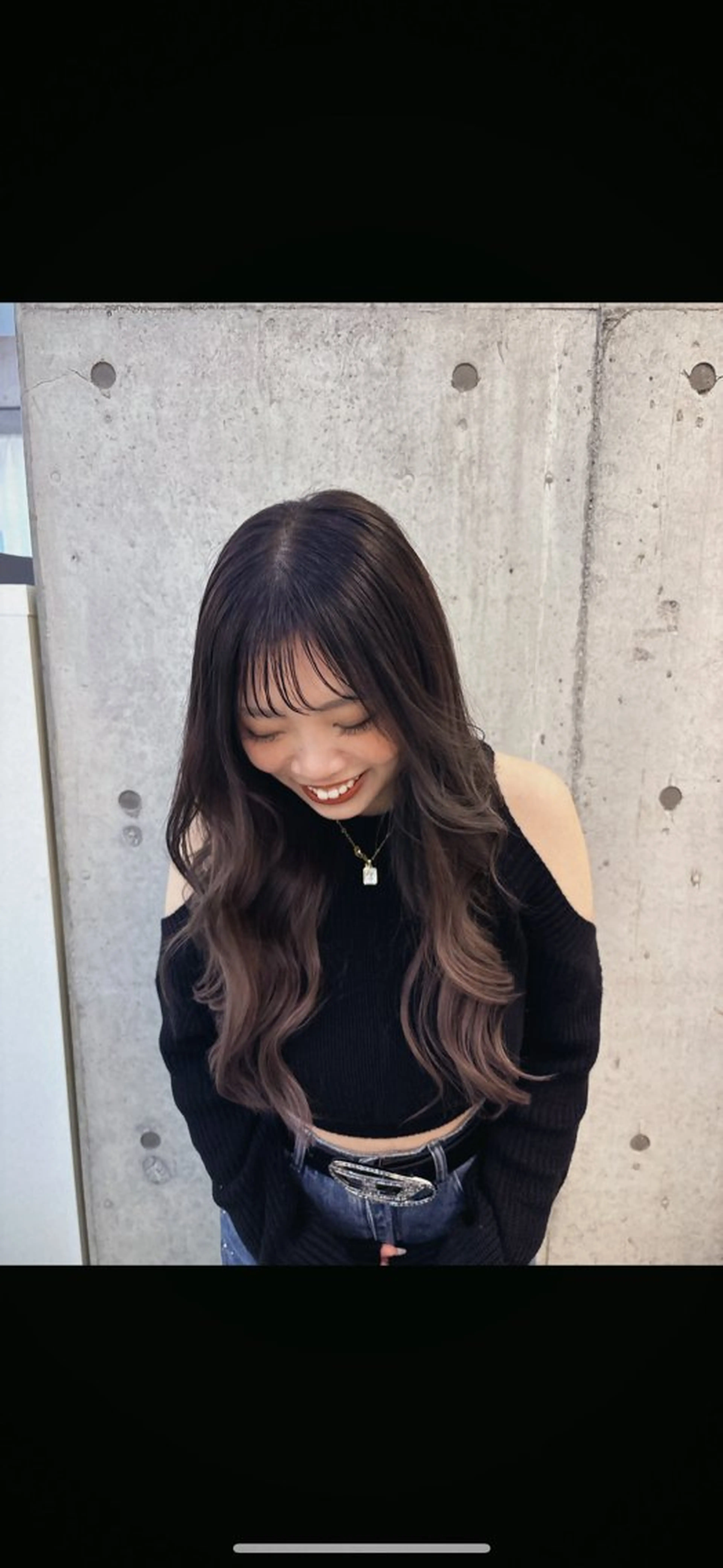 骨格カット✖️アディクシーカラー✖️うるつやトリートメント🌙🫧の写真