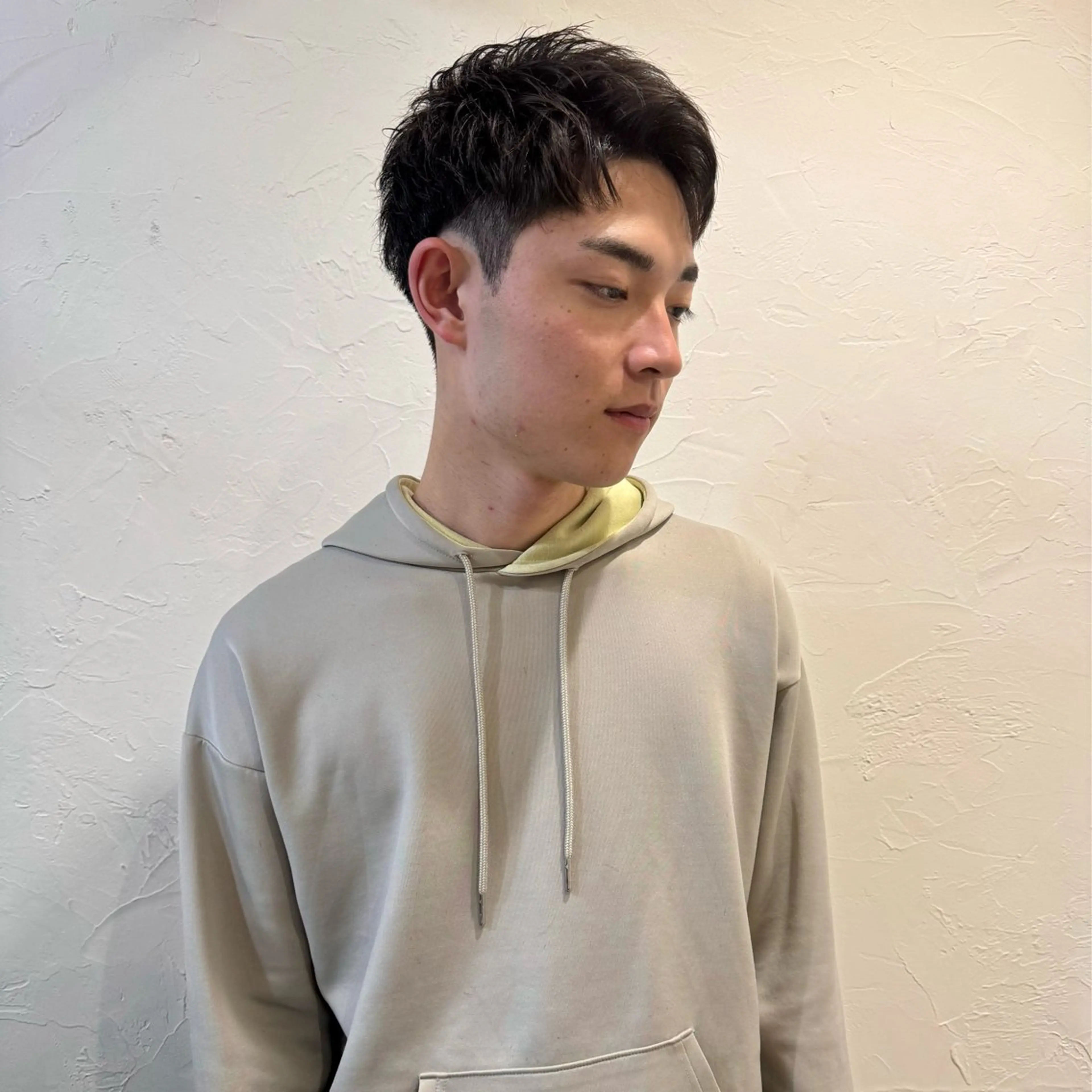 ショート メンズ アップバング メンズ就活ヘア メンズパーマ メンズショート スパイキーショート カット ヘアセット 【池袋/スパイキー ショート】ⓝⓘⓜⓤのヘアスタイル
