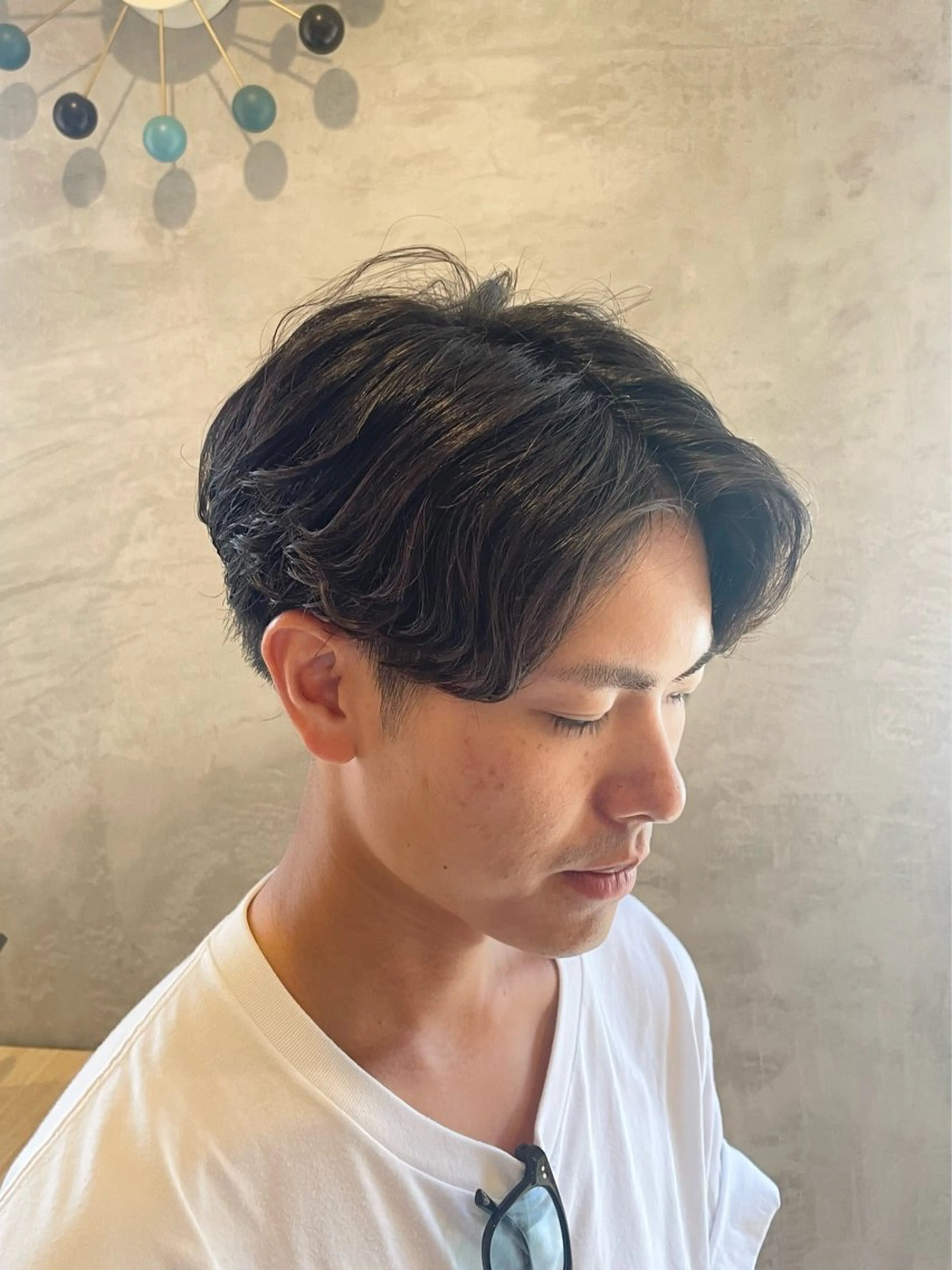 ショート 柏/メンズパーマ/ ナチュラル/颯寿のヘアスタイル